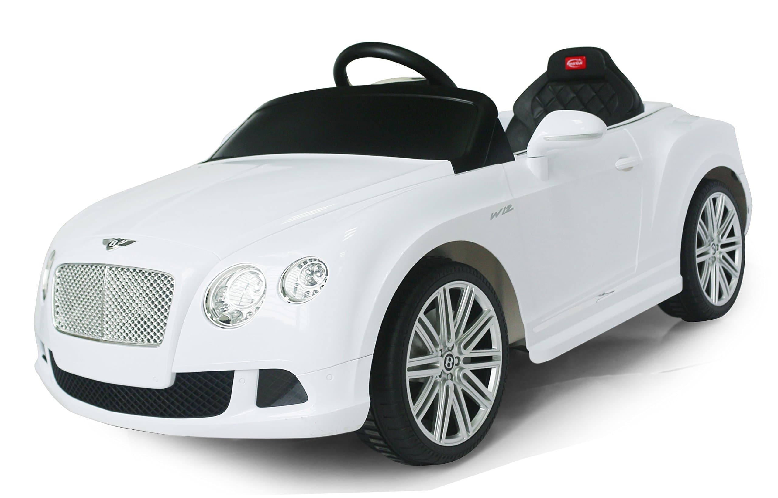Bentley GTC Rastar 6V Battery Operated/Remote Controlled Ride-On, White