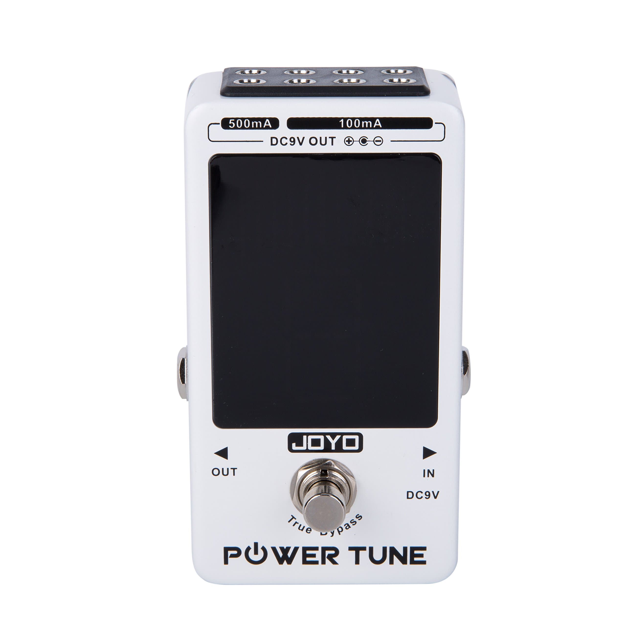 Muzizy Noise Gate Guitar Suppressor Effects Pedal - Mini Compact True Bypass - White (JOYO Power Tune)