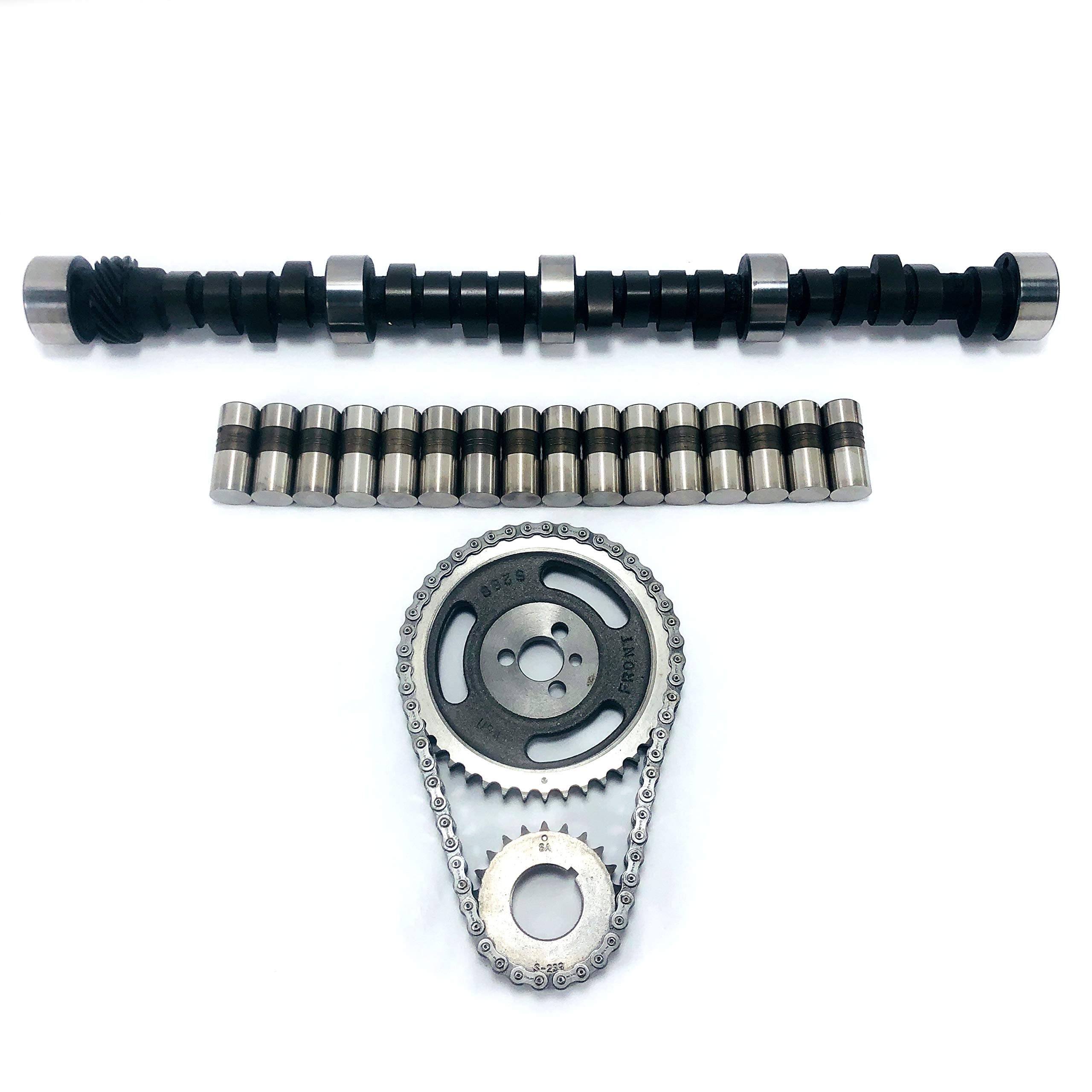 Chevy SBC 350 5.7L HP Stage 3 465/465 Camshaft Lifters & Timing Kit MC1991