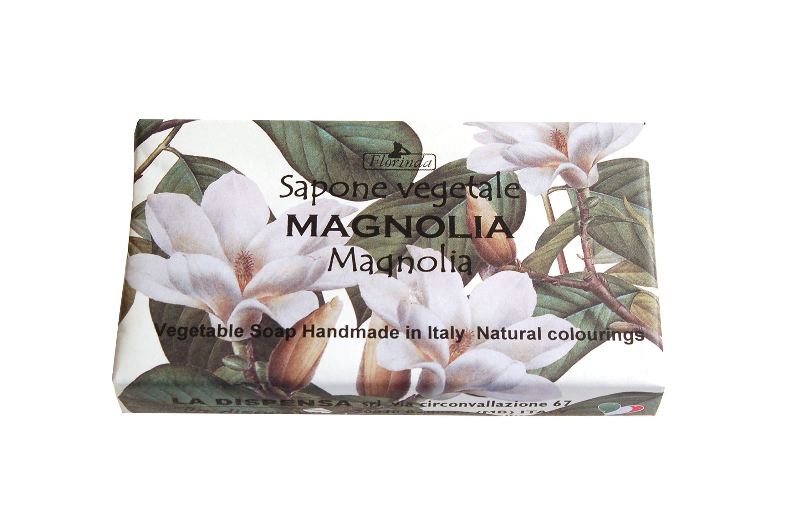 Florinda Sapone Vegetale Soap, Magnolia 100 g