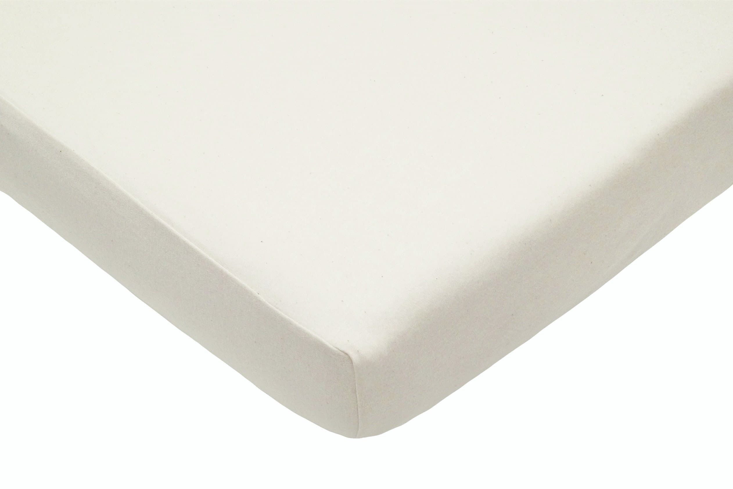 American Baby Company 18" x 36" Knit Fitted Cradle/Bassinet Sheet Made with Organic Cotton in Natural Color Soft Breathable for Boys and Girls