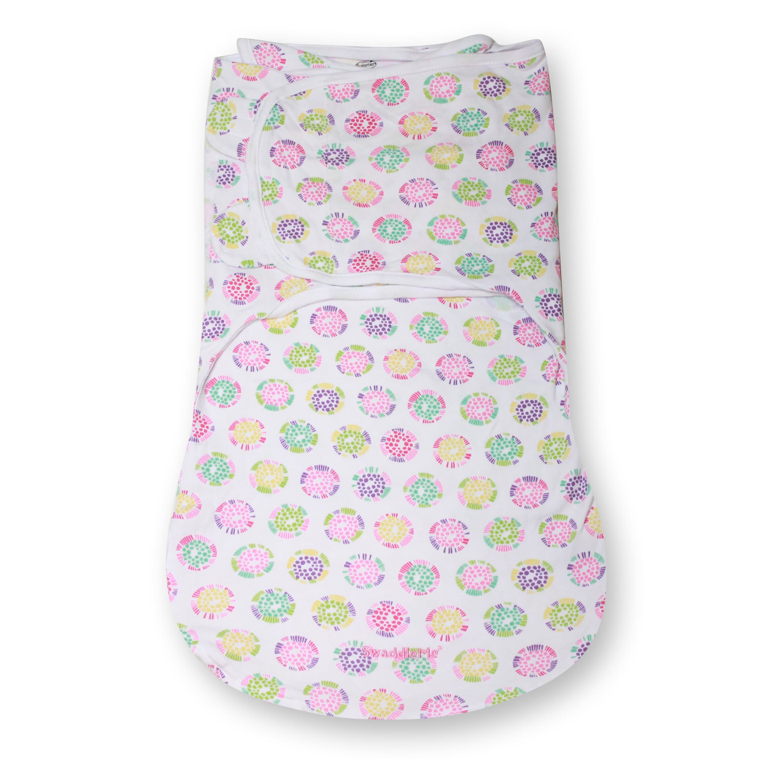 Summer Infant SwaddleMe WrapSack Blanket, Flower Burst Geo, Large (Discontinued by Manufacturer)