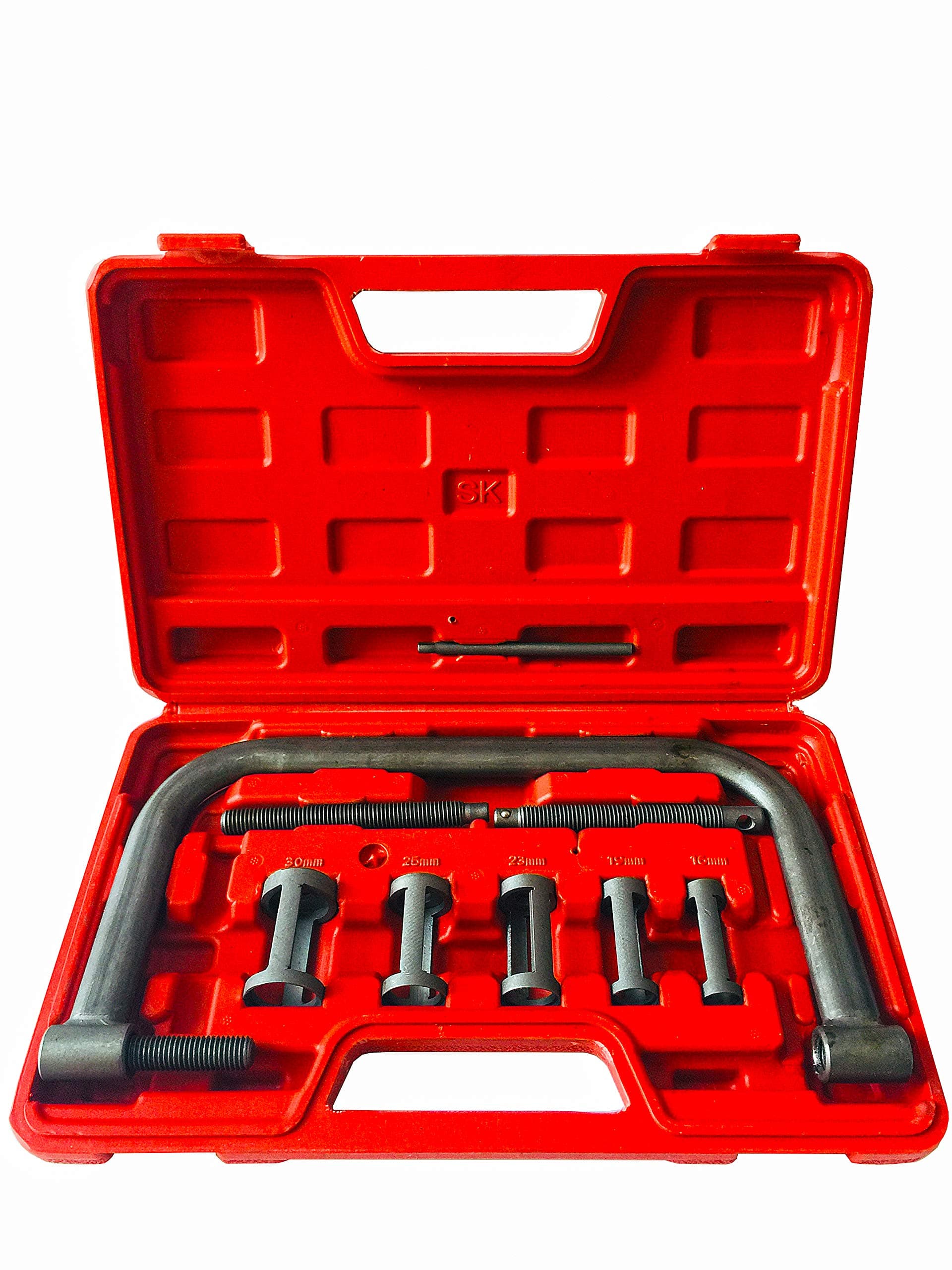 MengYoo10pcs Auto Valve Spring Compressor C Clamp Tool Set Service Kit for Car, Motorcycle, ATV, Small Engine Vehicle Equipment