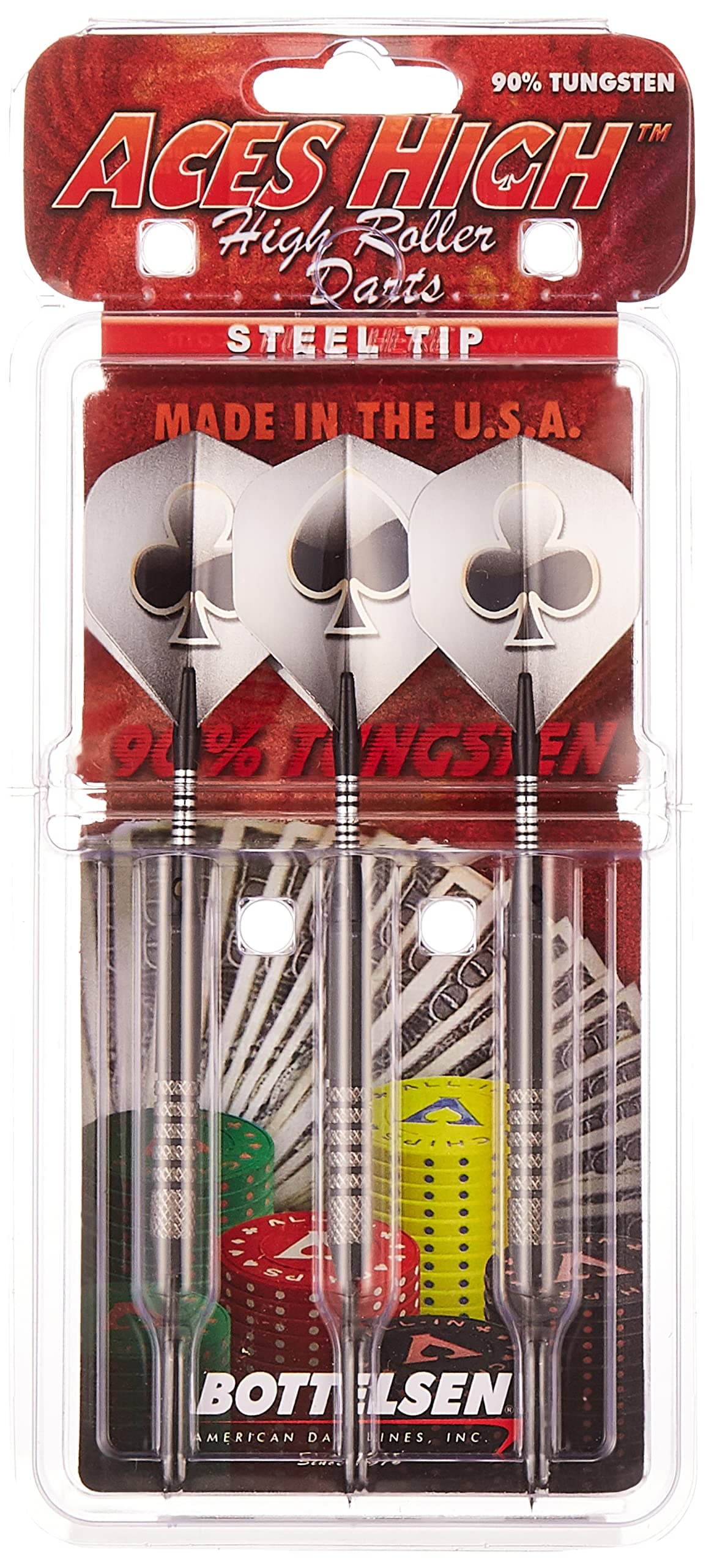 Bottelsen Aces High 90% Tungsten Steel Tip 1/4-Inch Diameter Dart