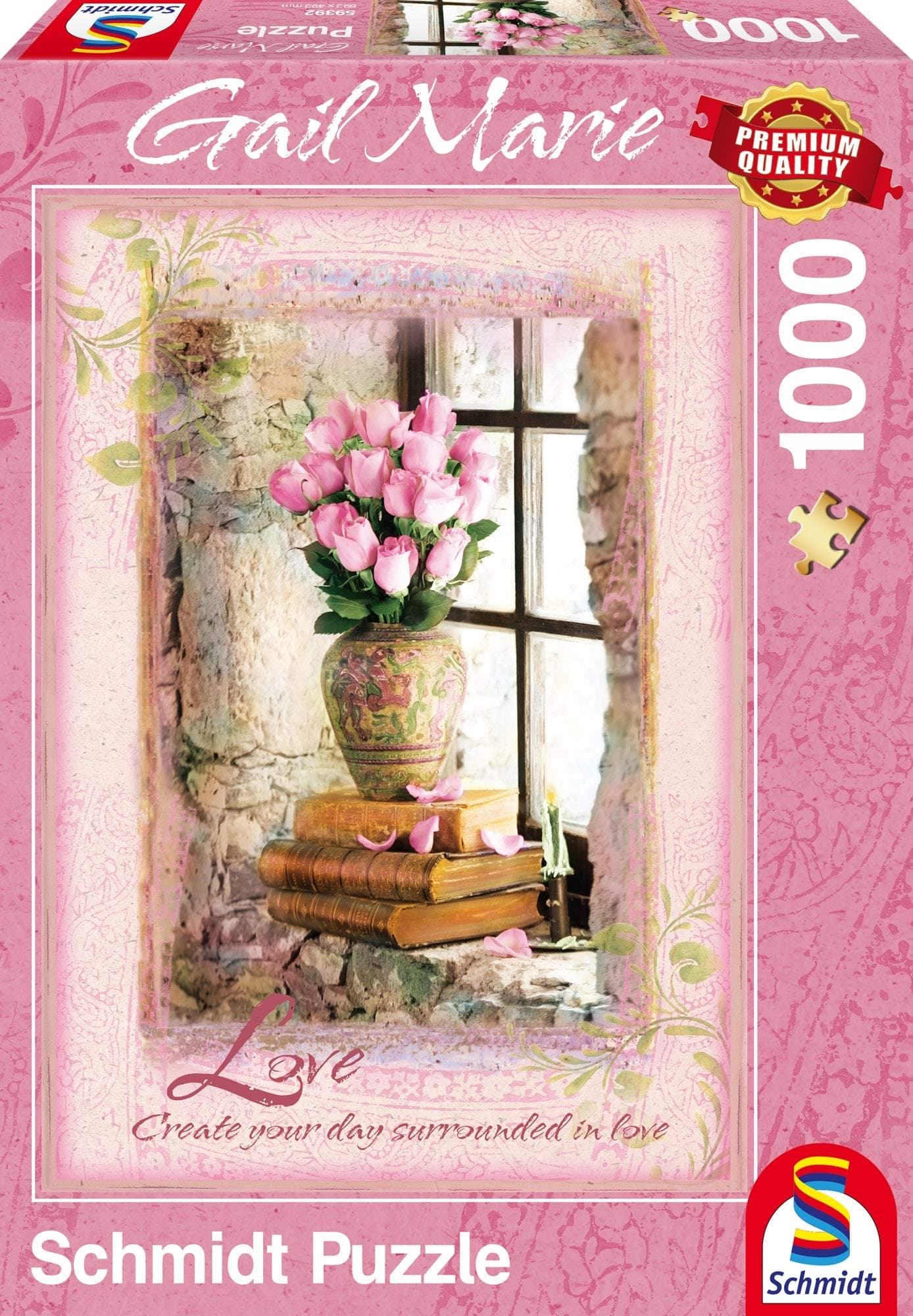 Schmidt Gail Marie Love Premium Quality Jigsaw Puzzle (1000-Piece)