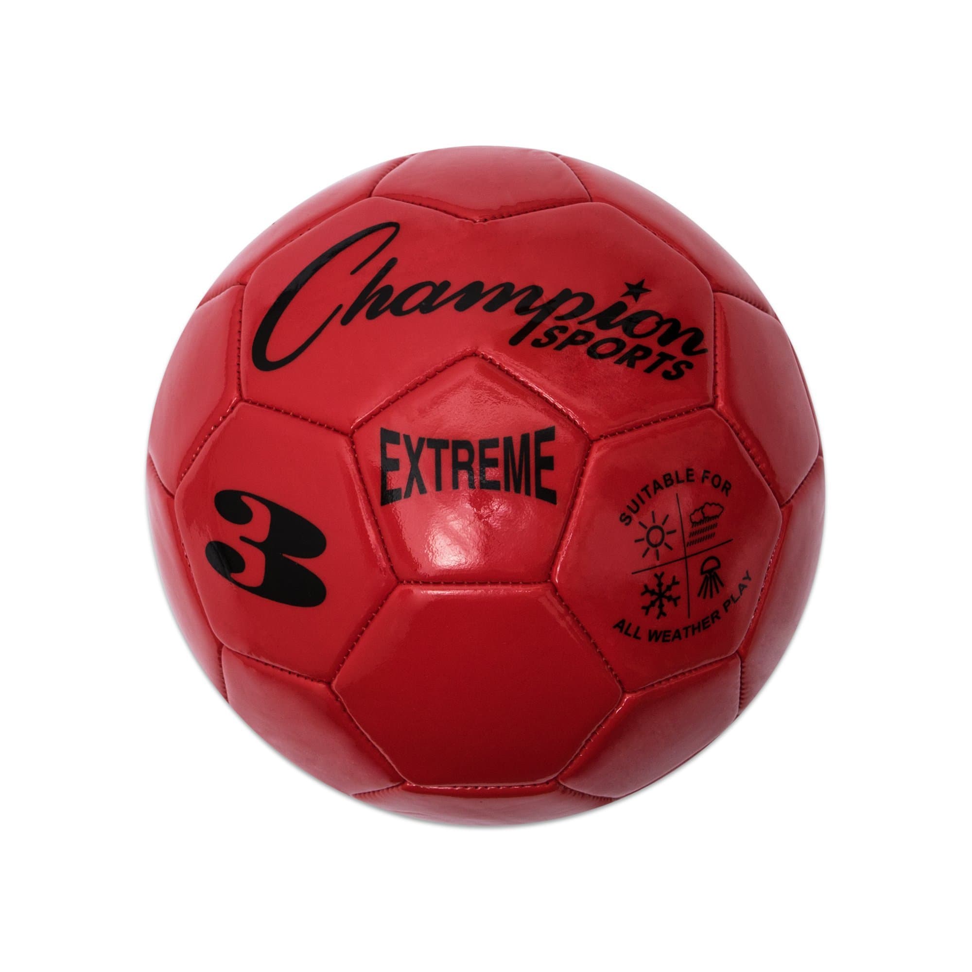 Extreme Series Soccer Ball – Sizes 3, 4, 5, Soft Touch, All Weather, High Air Retention, Youth & Adult League Balls for Training, Games, Outdoor & Indoor Play, Multiple Colors