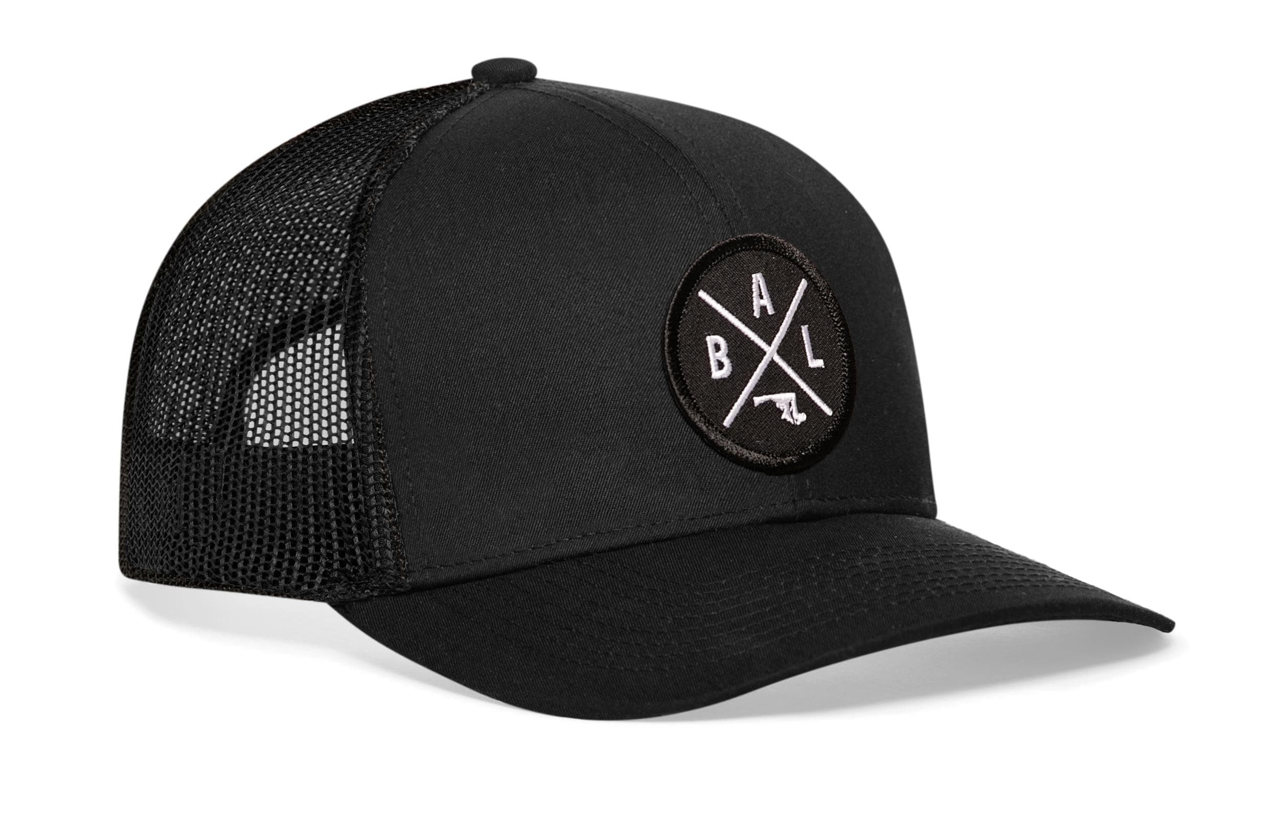 HAKACity X Trucker Hat for Men & Women, Adjustable Baseball Hat Mesh Snapback Golf Hat