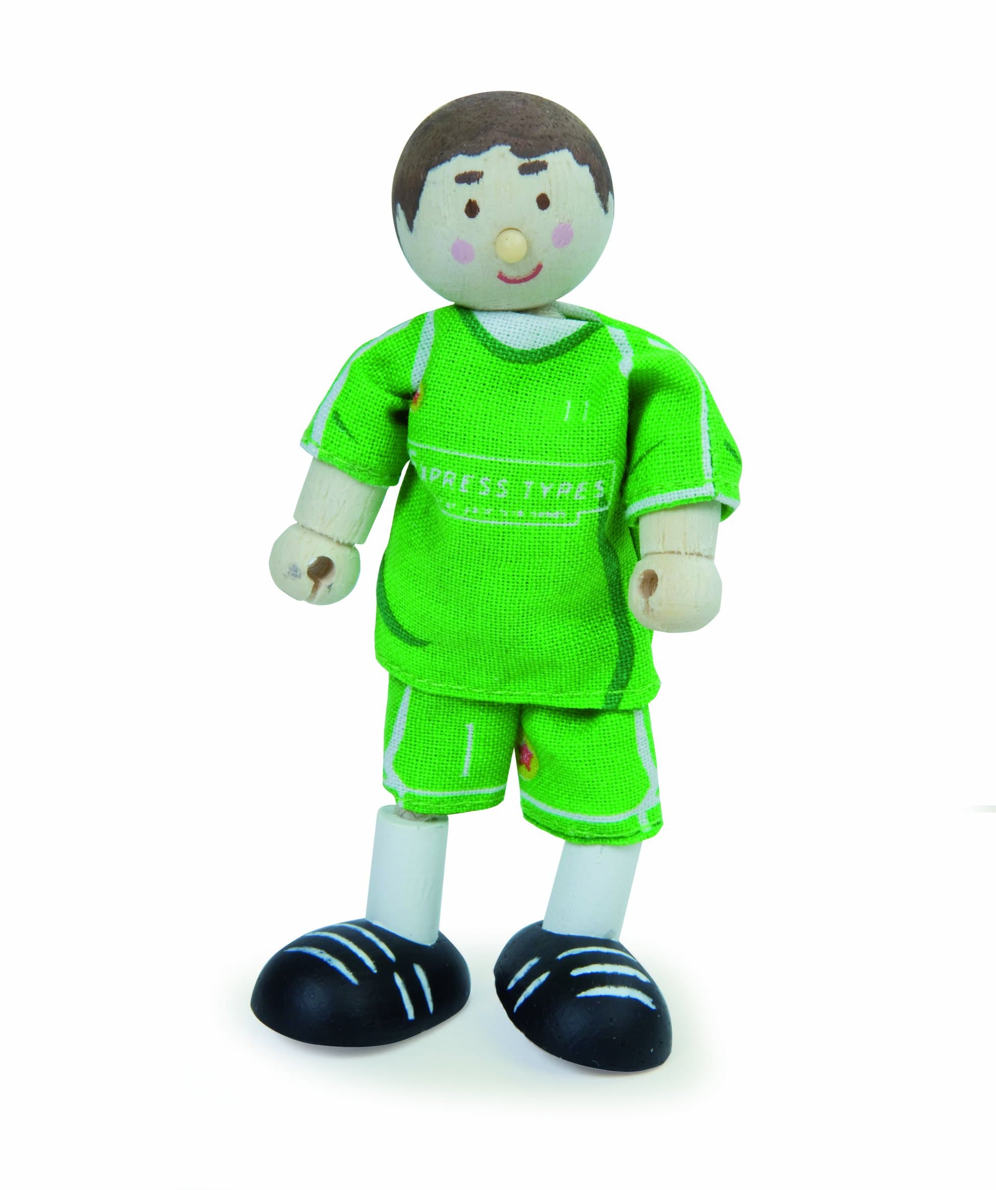 Budkins Le Toy Van Sports, Goalkeeper - Green