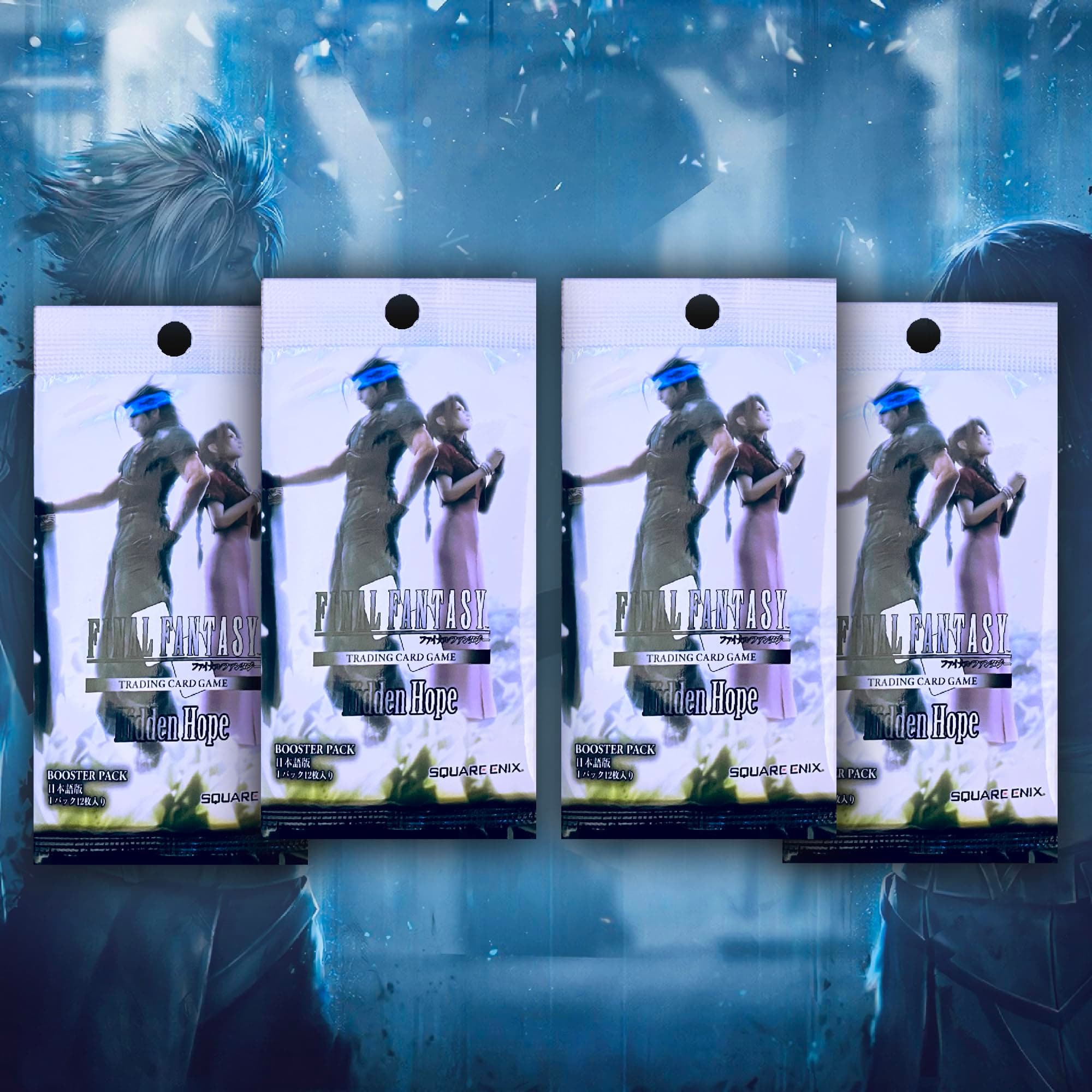 FINAL FANTASY TCG: Hidden Hope Booster Packs (4 Booster Packs) (Japanese)