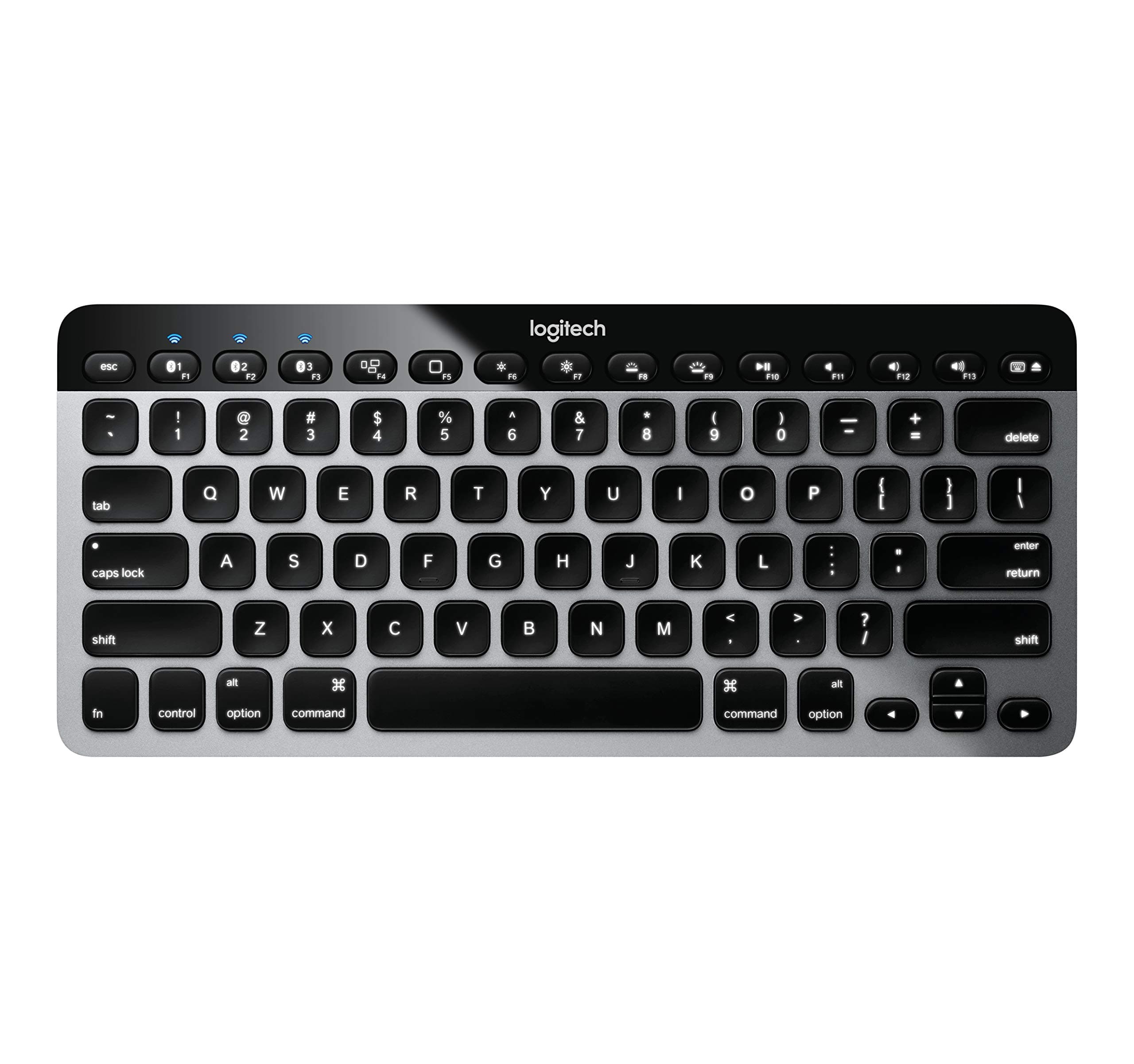 Logitech Easy‑Switch K811 Wireless Bluetooth Keyboard for Mac, iPad, iPhone, Apple TV