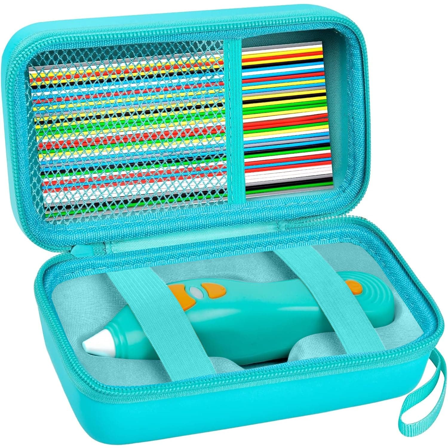 ANKHOH Case Compatible with 3Doodler Start+ Essentials (2023) for 3D Pen Set for Kids, Storage Organizer Holder for Printing Filament Refill and USB Charger (Box Only)