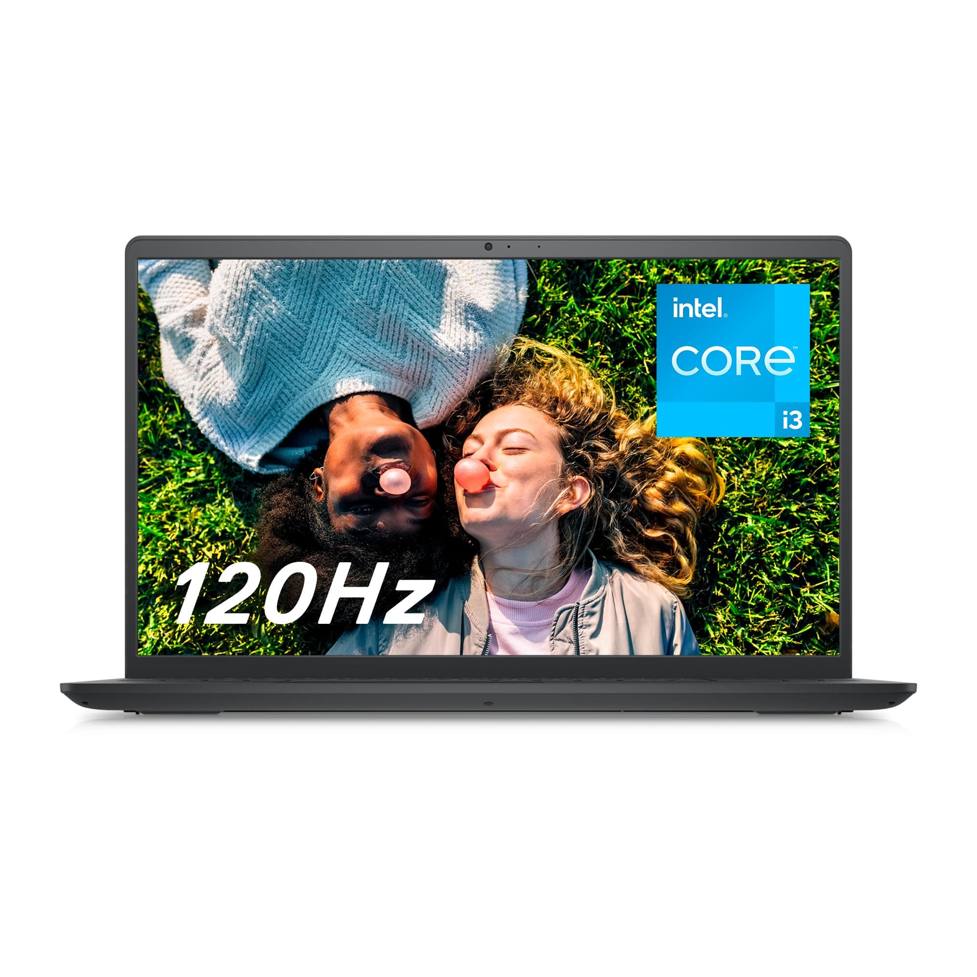 Inspiron 15 3520 Laptop | FHD (1920 x 1080) 120Hz Display | Intel Core i3-1215U | Intel UHD Graphics | 8 2666MHz RAM | 256 | English-UK Keyboard | Carbon black