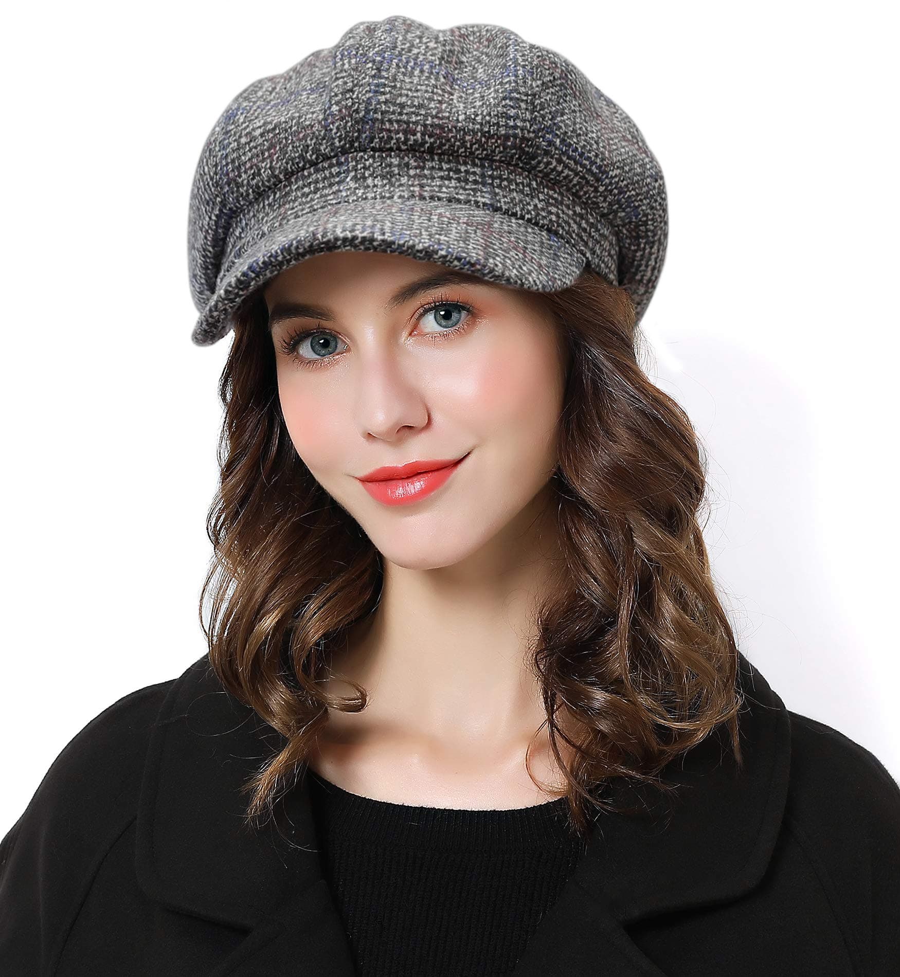 Sumolux Women Beret Newsboy Hat French Cap Classic Autumn Spring Winter Hats