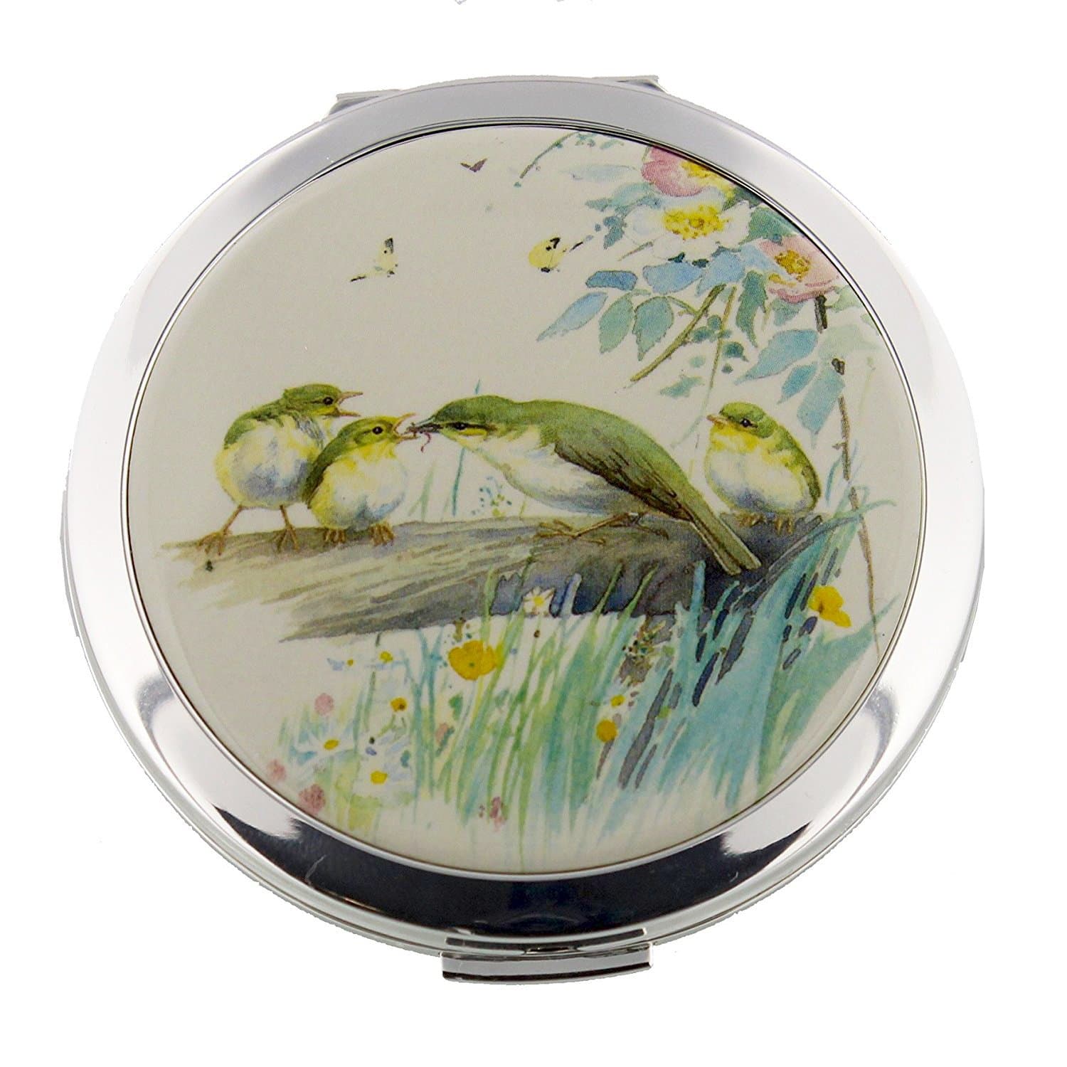 Stratton Heritage Compact for Loose Powder With Mirror Country Diary of an Edwardian Lady