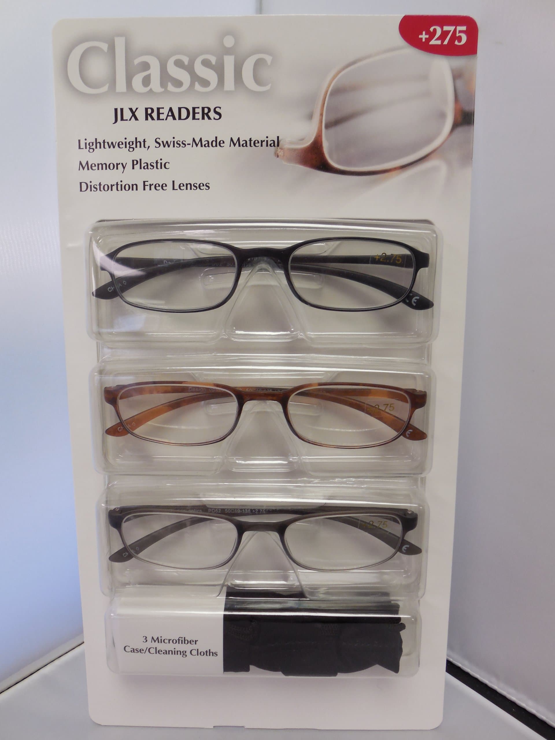 +2.75 Reading Glasses, 5.6 Ounce