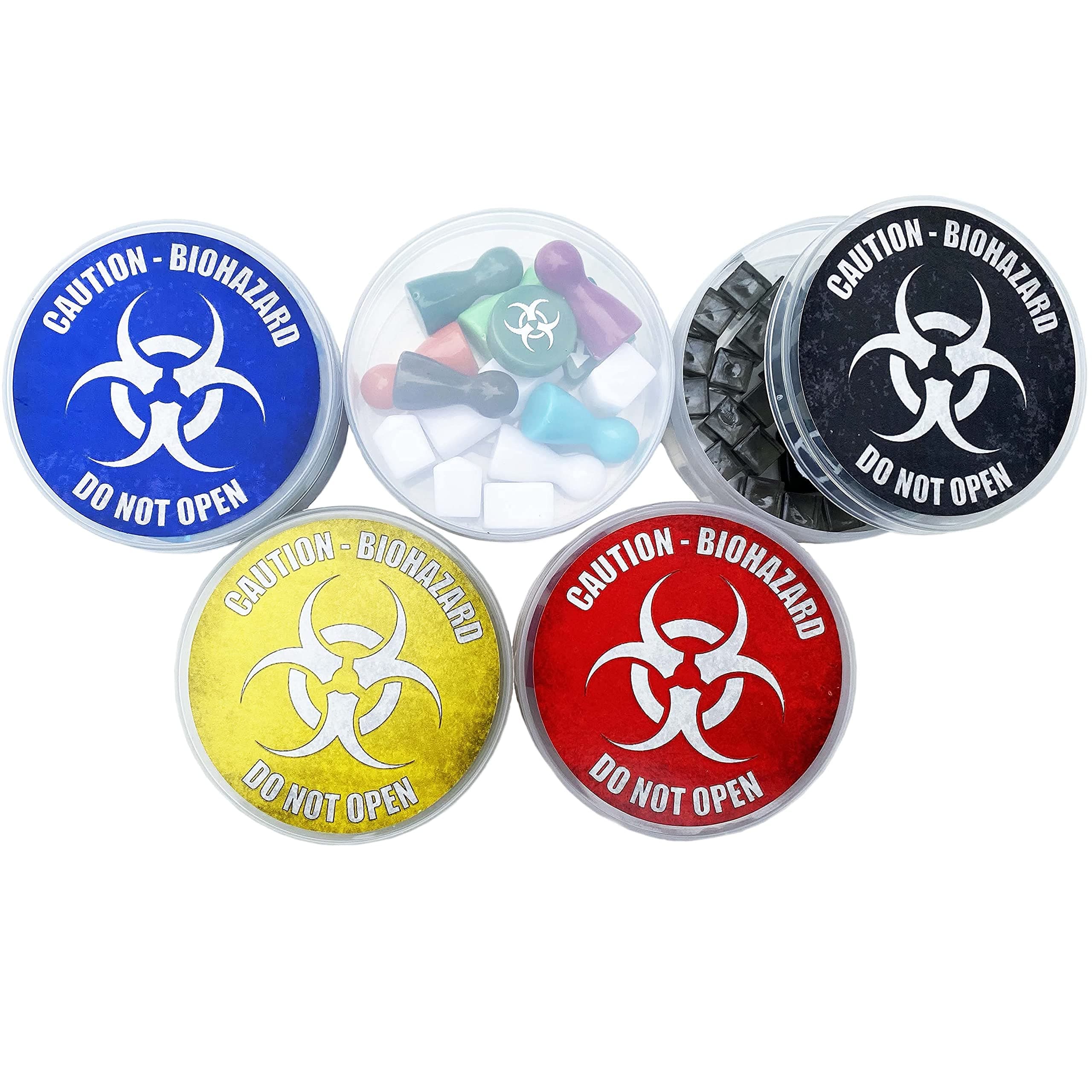 Storage Bins for Pandemic Board Game Disease Cubes, Fits in Original Board Game Box, Use During Game Play to Organize Game Board