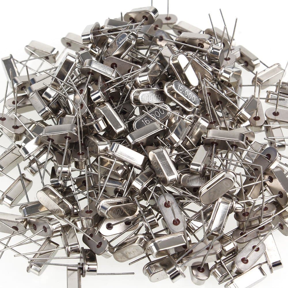 16.000MHZ 16M HZ DIP Passive Quartz Crystal Oscillator HC-49S Pack Of 200