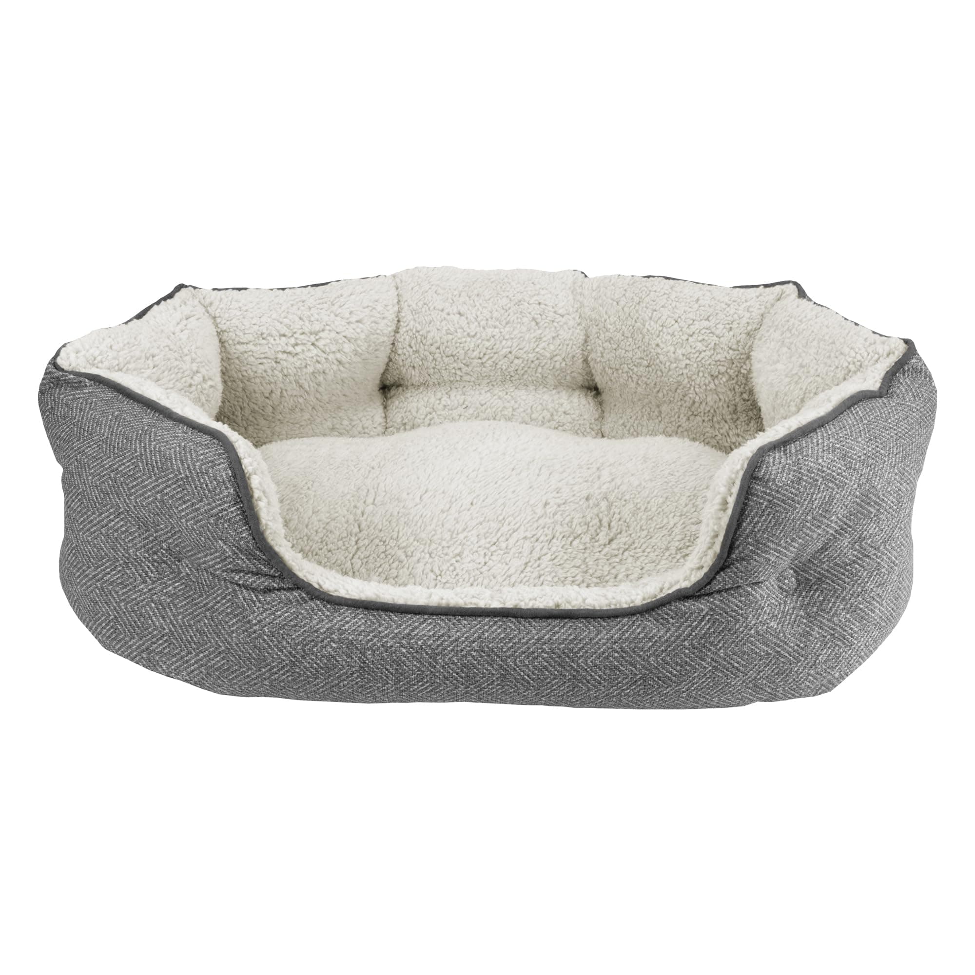 Canine Creations Cozy Pet Bed by Arlee Home & Pet Orthopedic Eco-Friendly Oval Durable Chew Resistant Washable Pet Bed for Medium and Large Large Dogs, Aloe