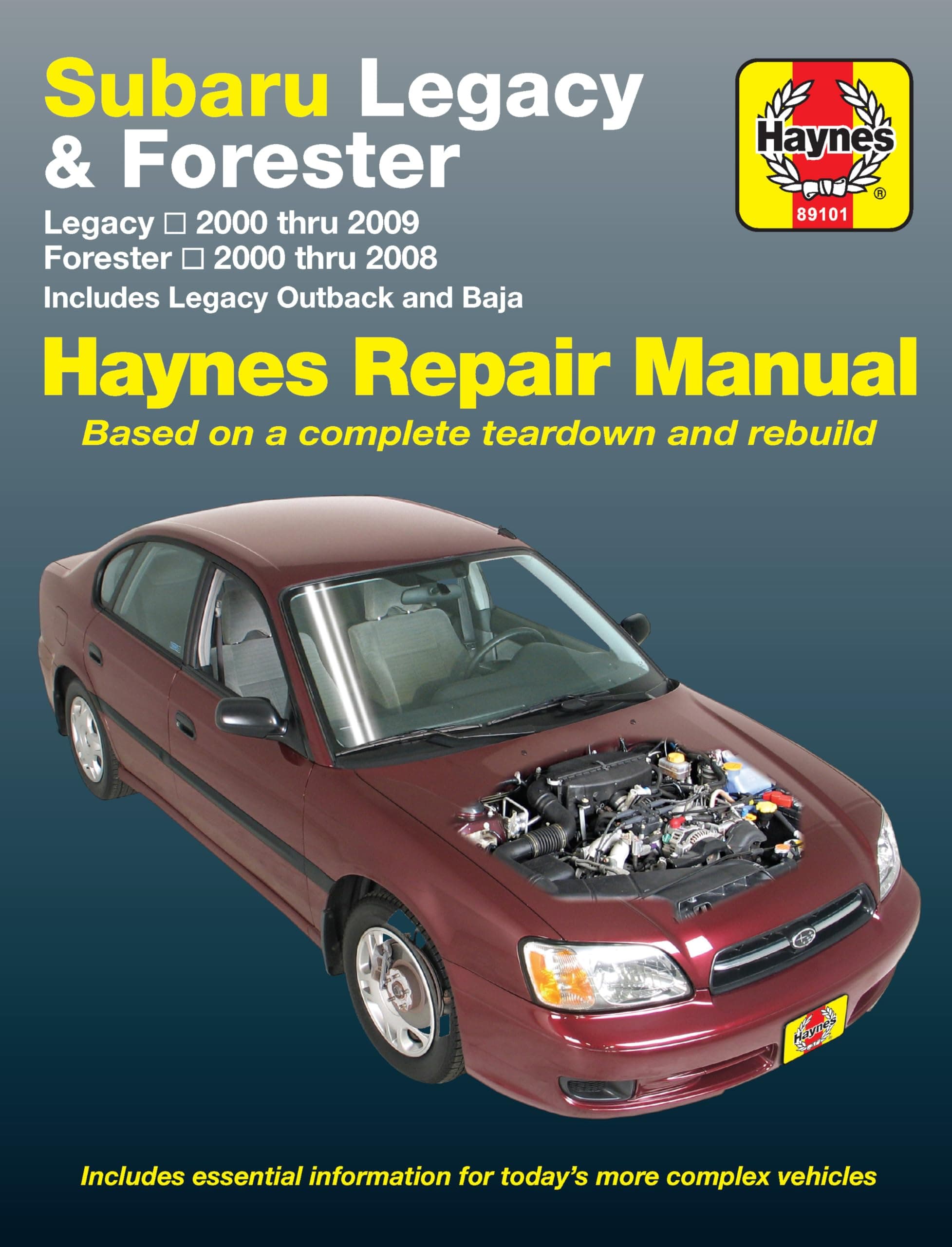 - Haynes Manuals N. America, Inc. Subaru Legacy (00-09) & Forester (00-08) Haynes Repair Manual (USA) (Paperback)