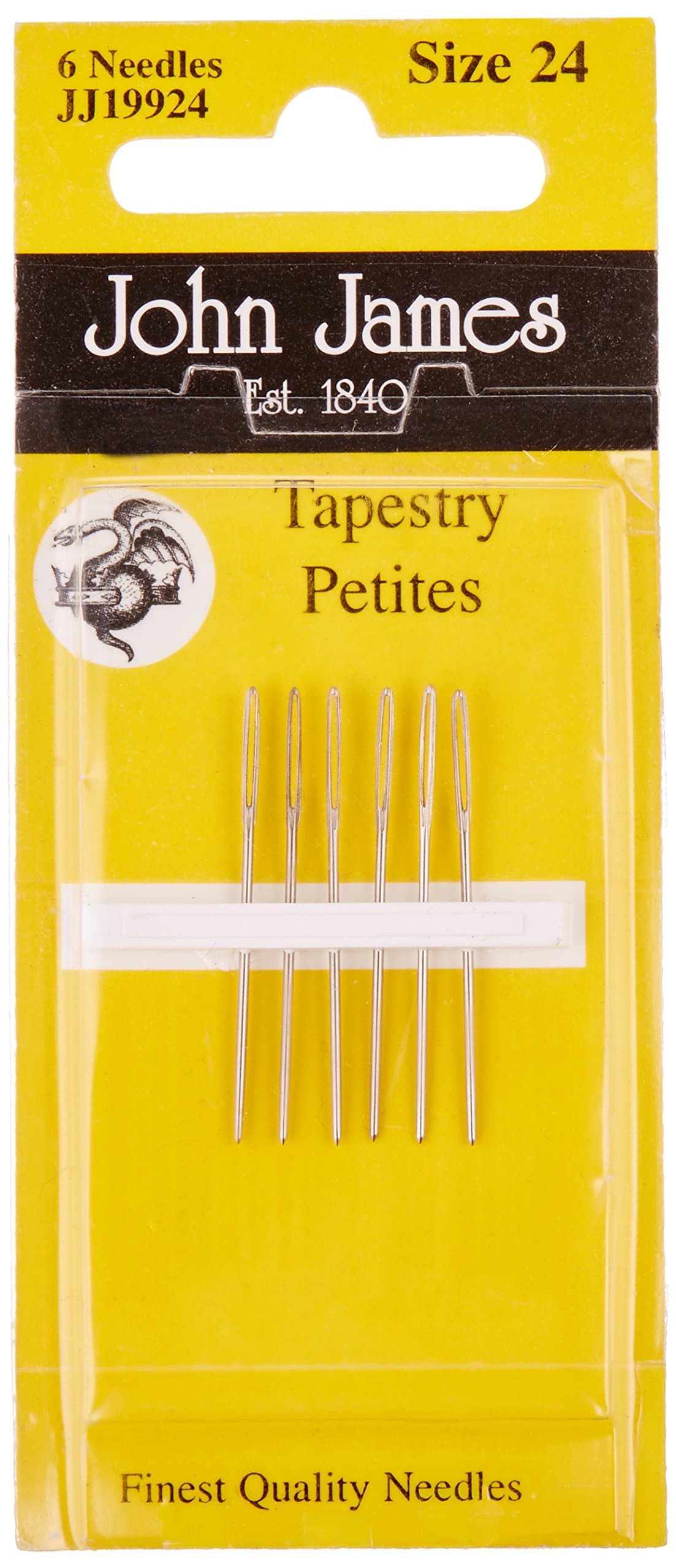 Colonial Needle Tapestry Petites Hand Needles-Size 24 6/Pkg
