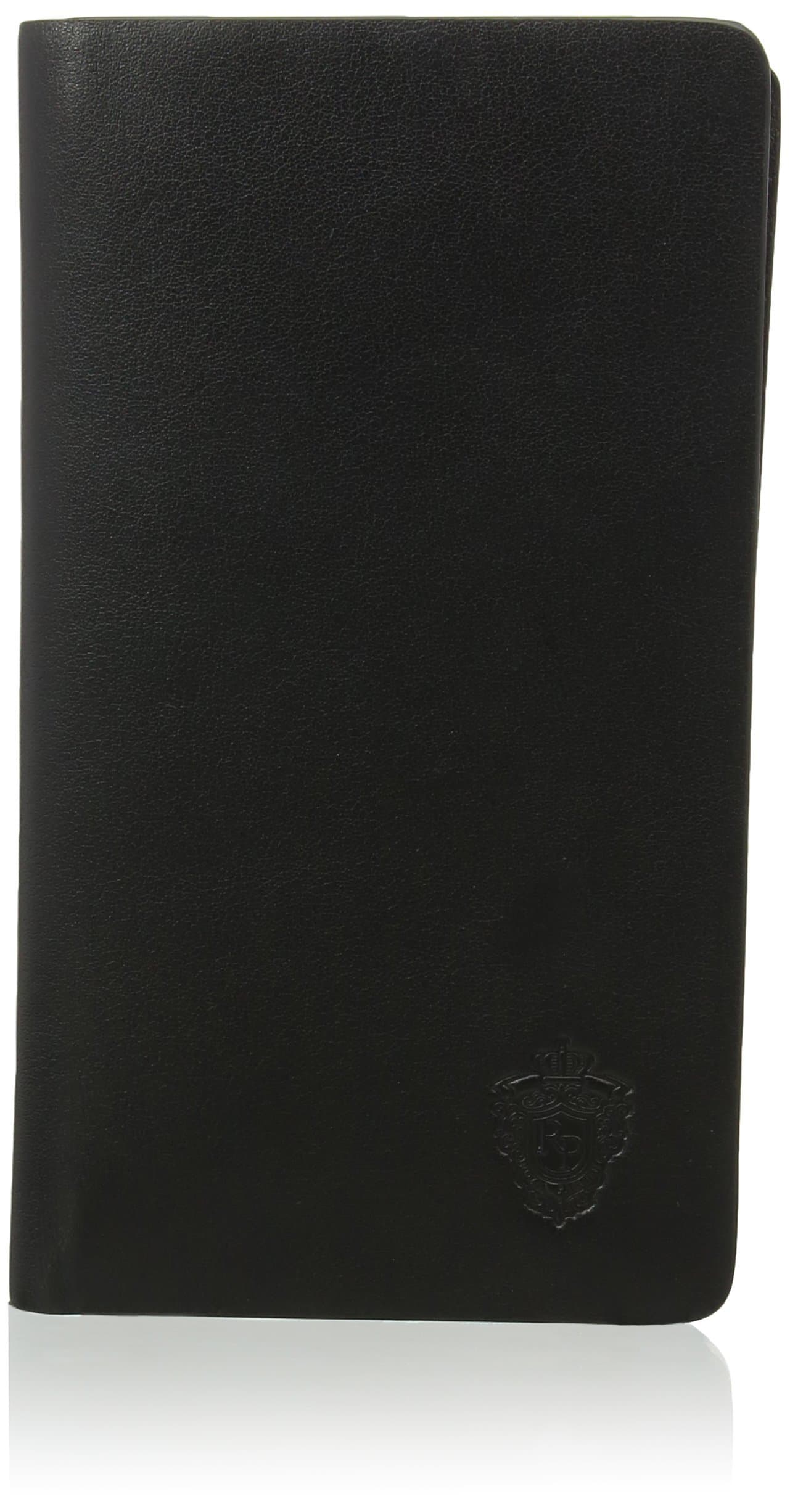 Royal Premier Genuine Leather Business Card Holder with Gift Box, 19 cm, Grey