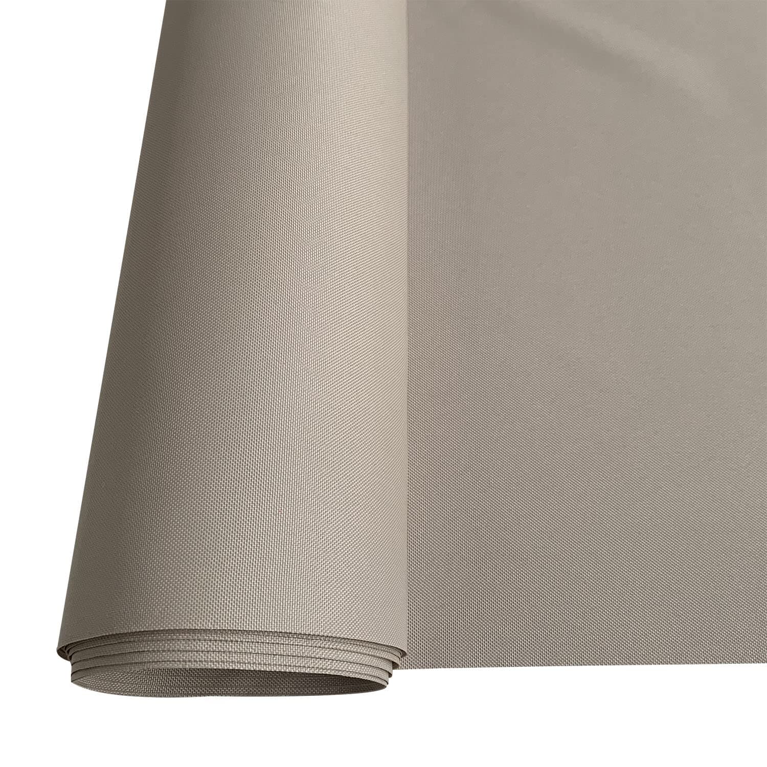 7oz PU Coated Outdoor Waterproof Fabric - Water-Proof, Tear Resistant, Cloth for Outdoor Garden Furniture, Sewing Material for Crafts and Hobbies - 150cm Wide (Beige)