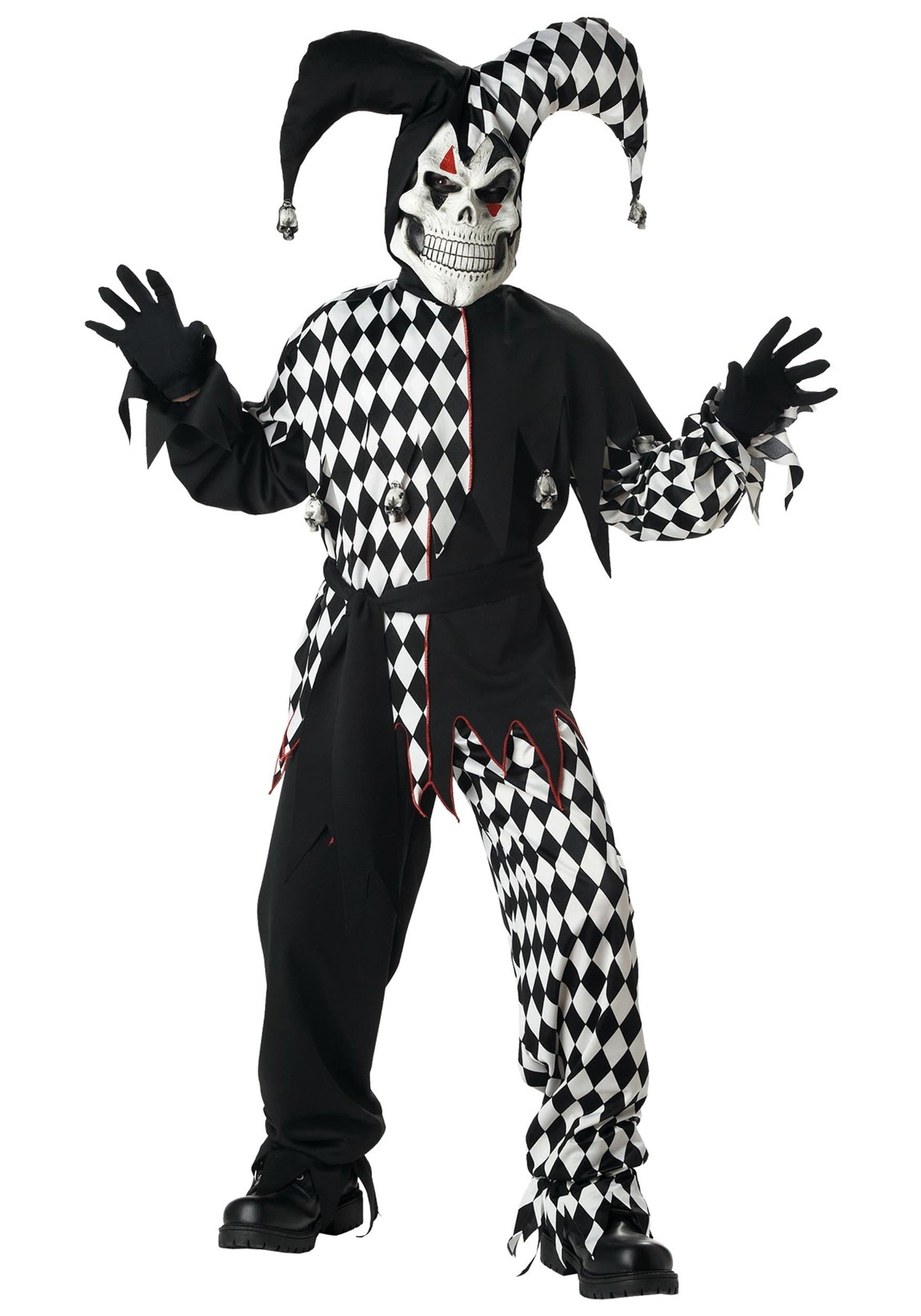 California Costumes Toys Evil Jester, Medium