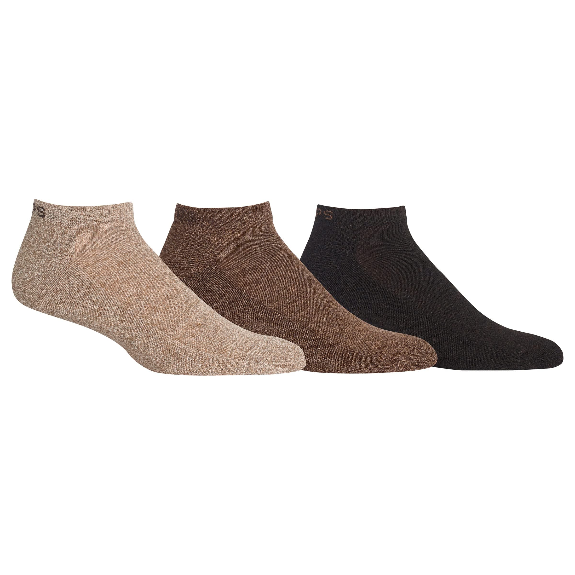 Men's Marl Low Cut Dress Socks (3-Pack)