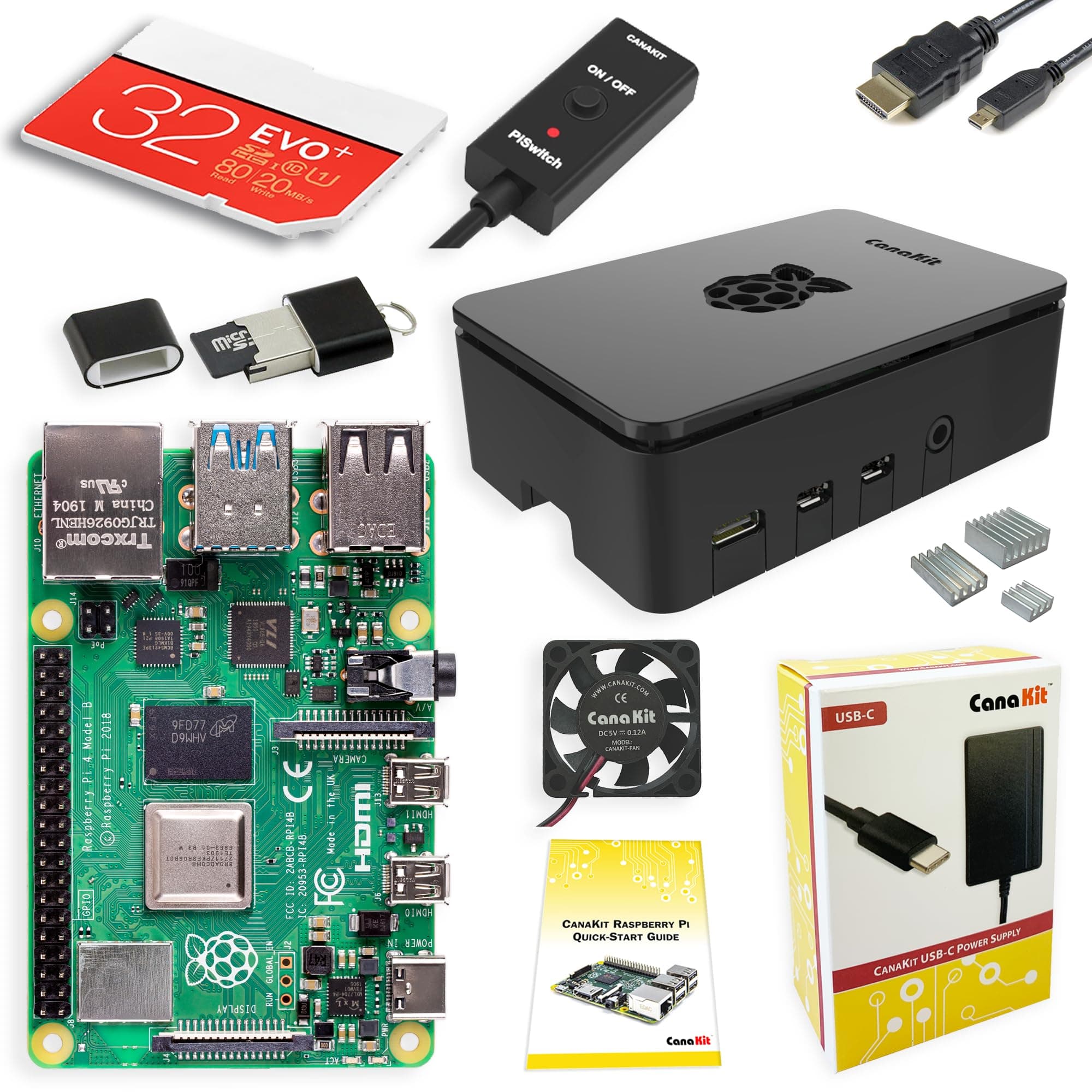 Raspberry Pi 4 Starter Kit - 2GB RAM