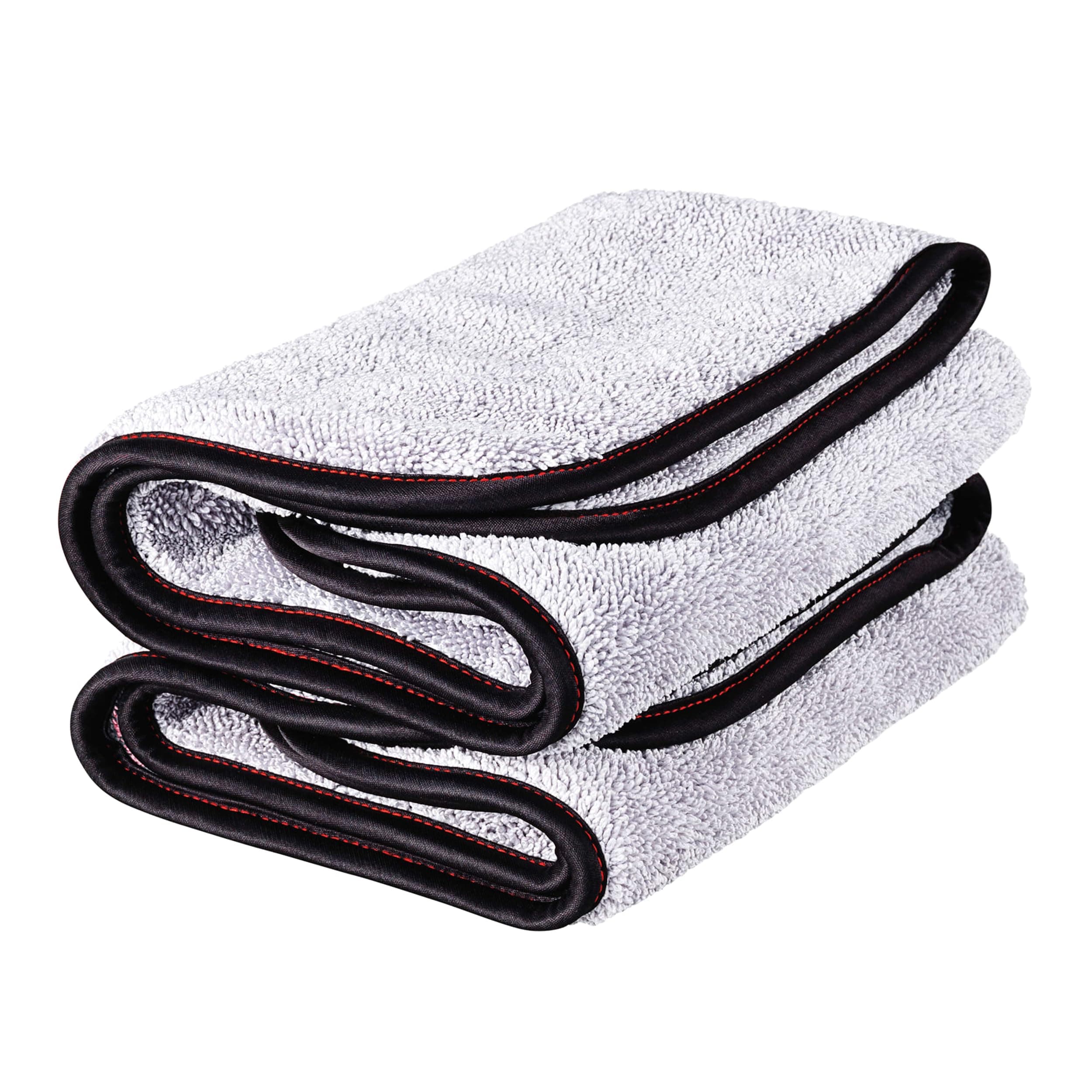 PFM Terry Weave Microfiber Towel for Car Cleaning, Drying and Polishing, Vehicle Detailing, Scratch-Free, 16” x 16”, Set of 2, 55586