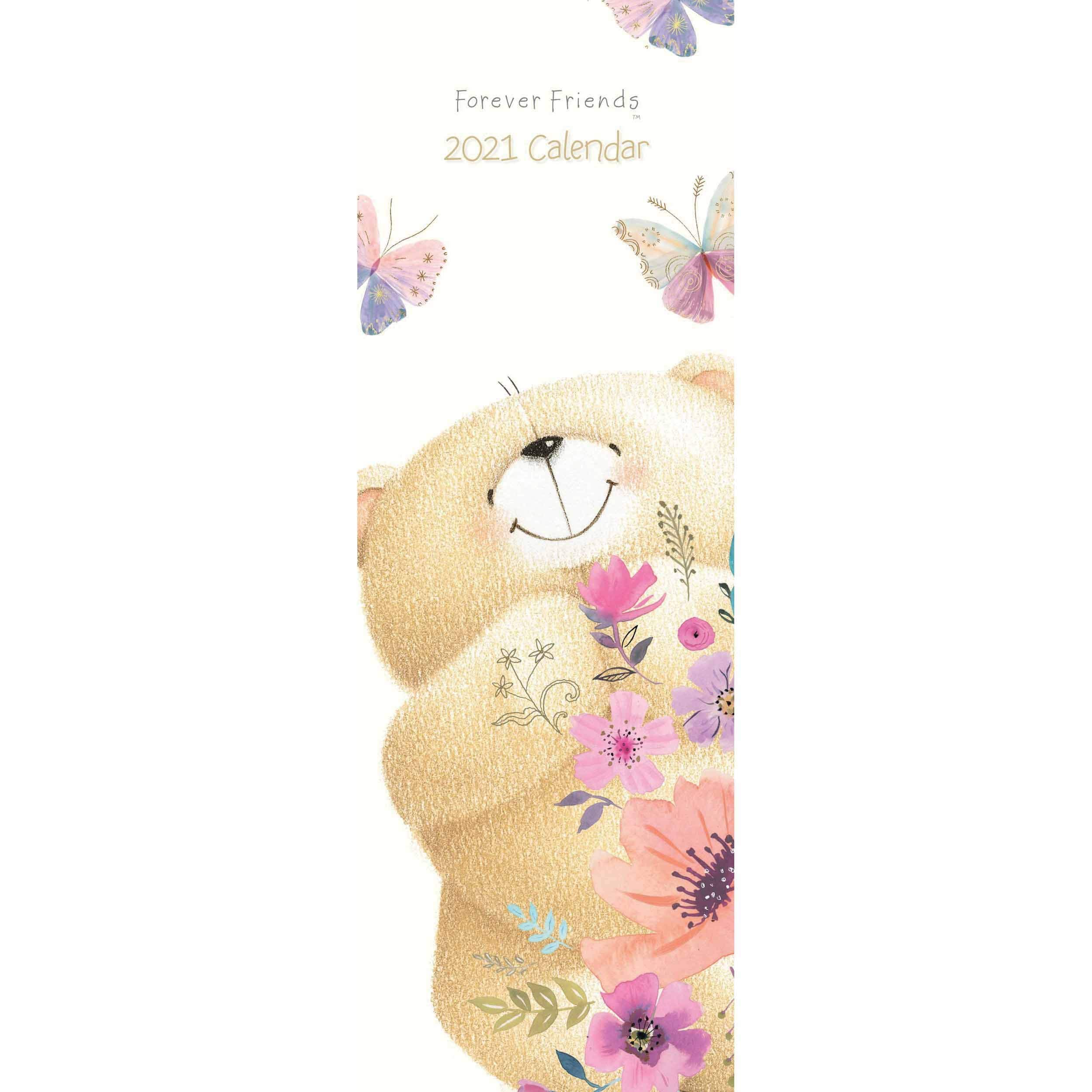 Forever Friends Slim Calendar 2021 (Slim Standard)