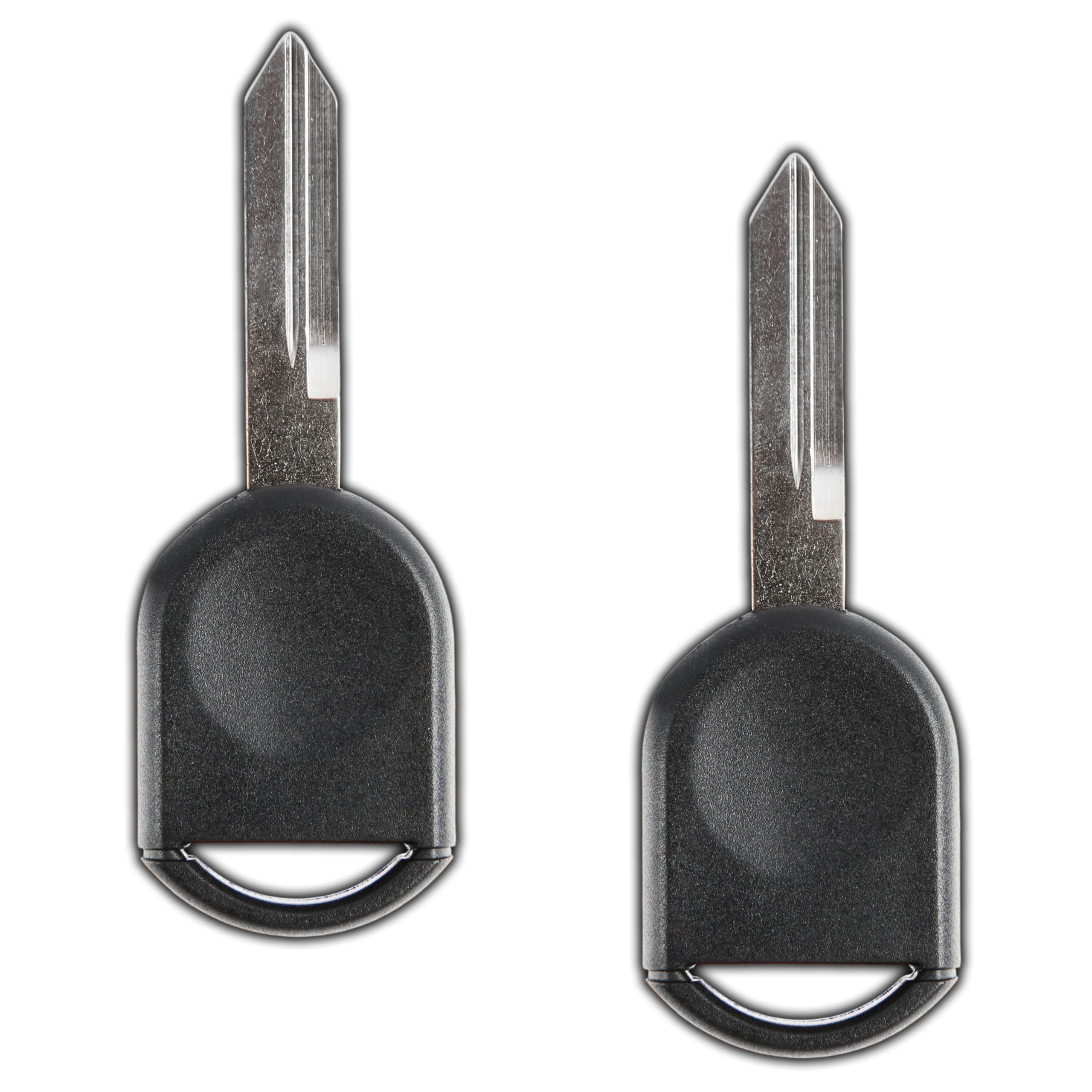 Car Key Replacement for 2000 2001 2002 2003 2004 2005 2006 2007 2008 2009 2010 2011 2012 2013 2014 2015 2016 Ford Lincoln Mazda Mercury Ignition Transponder, H84 H92 40 80 Bit - 2 Pack