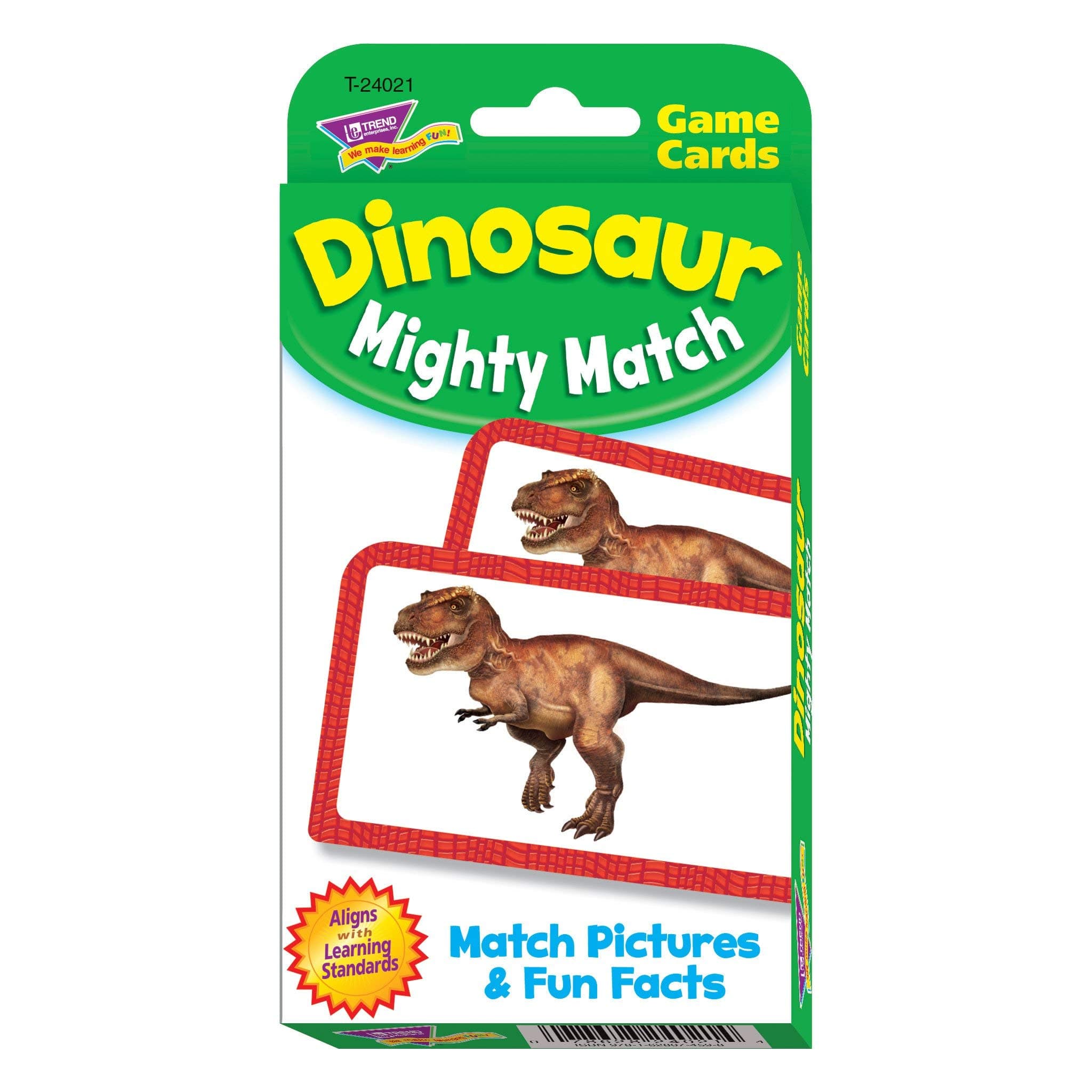 Trend Dinosaur Mighty Match Challenge Cards Card Game