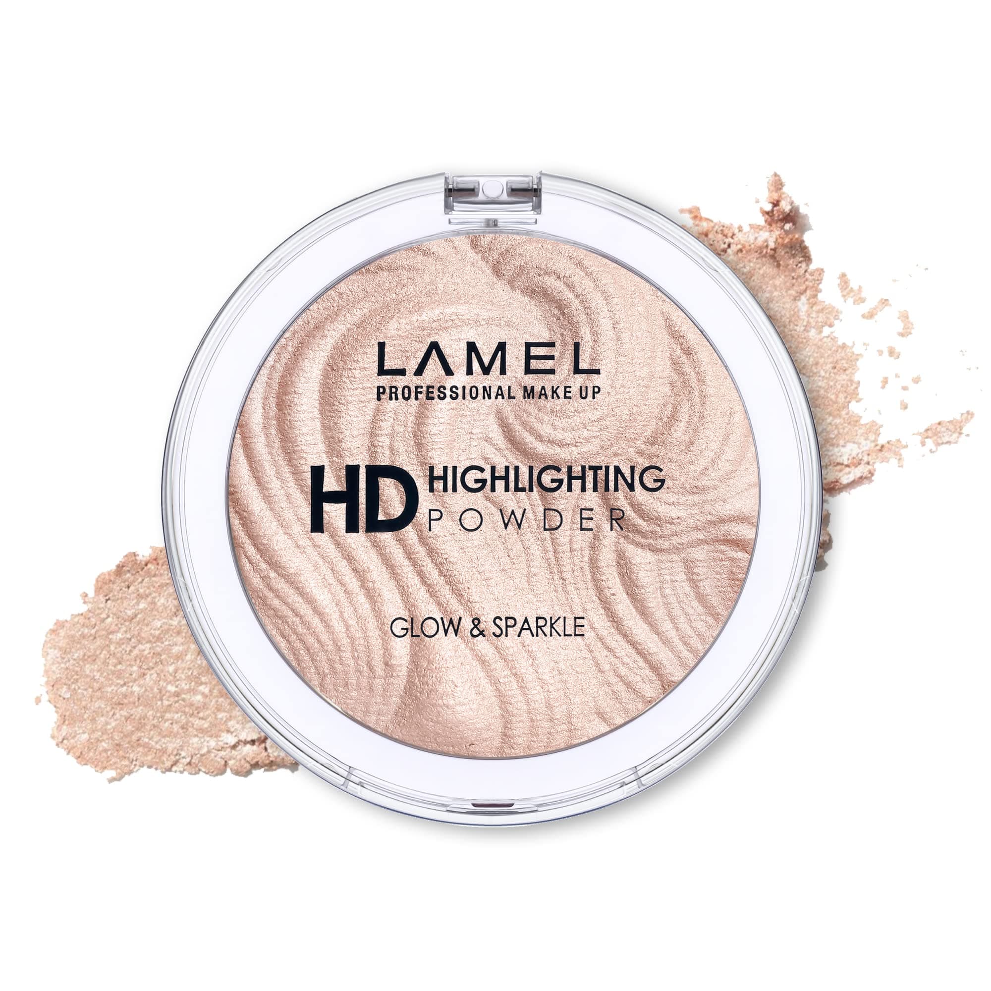 LamelHD Highlighting Face Powder - Natural Glow and Luminous Finish, Baked Blendable Pigmented Formula - Long-lasting & Fade-Resistant Wear, 402 12g/0.42 oz