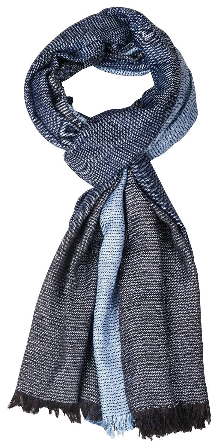 Men's and Women's Viscose Scarf (Blue, 70x180 cm)