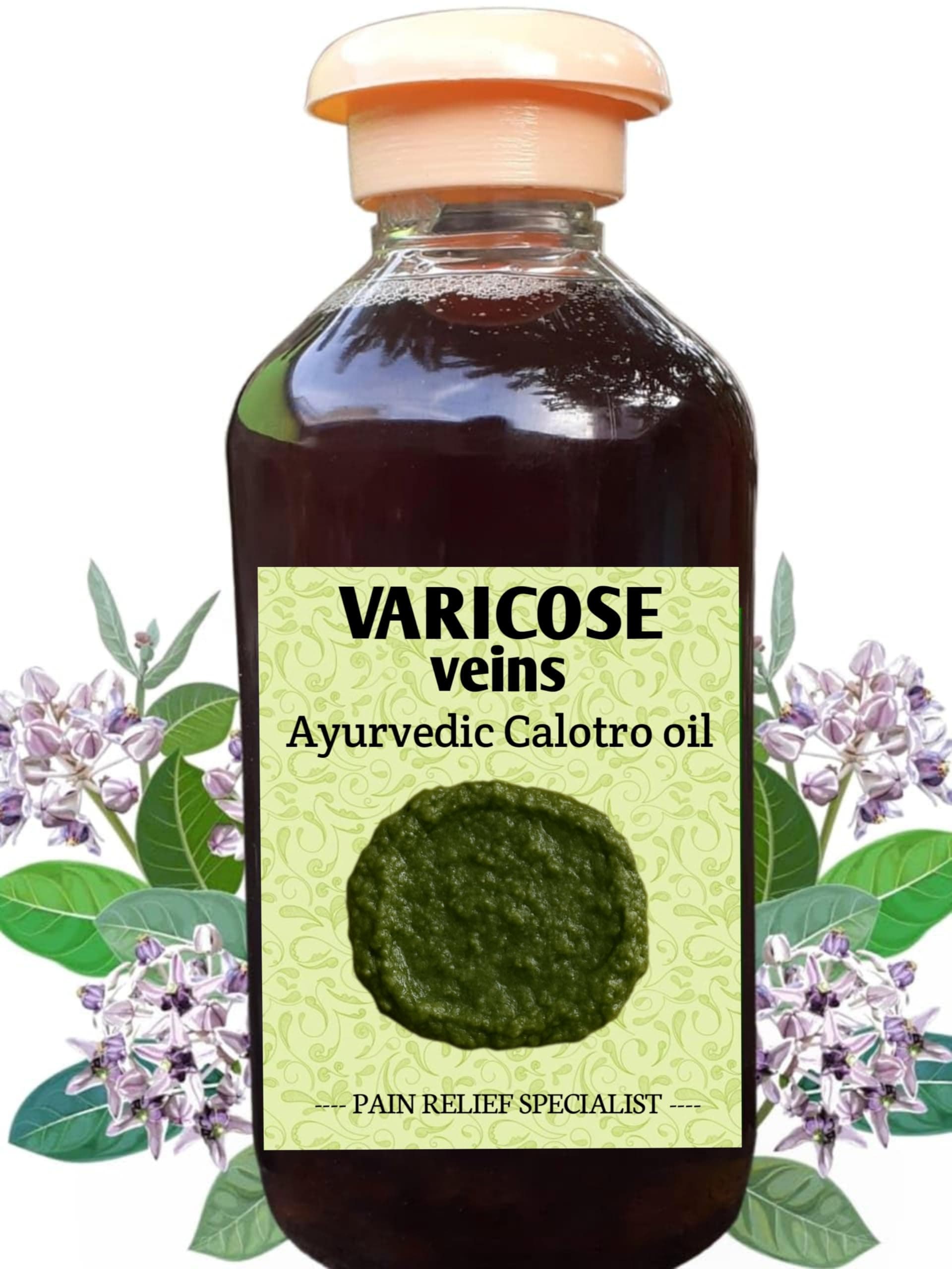 CALOTRO - Management Of Varicose Vein | Better than Varicose Vein spray because, Natural Herbal Formula for Fast Relief | Reduces Swelling, Relieves Pain & Promotes Blood Circulation - 200ml