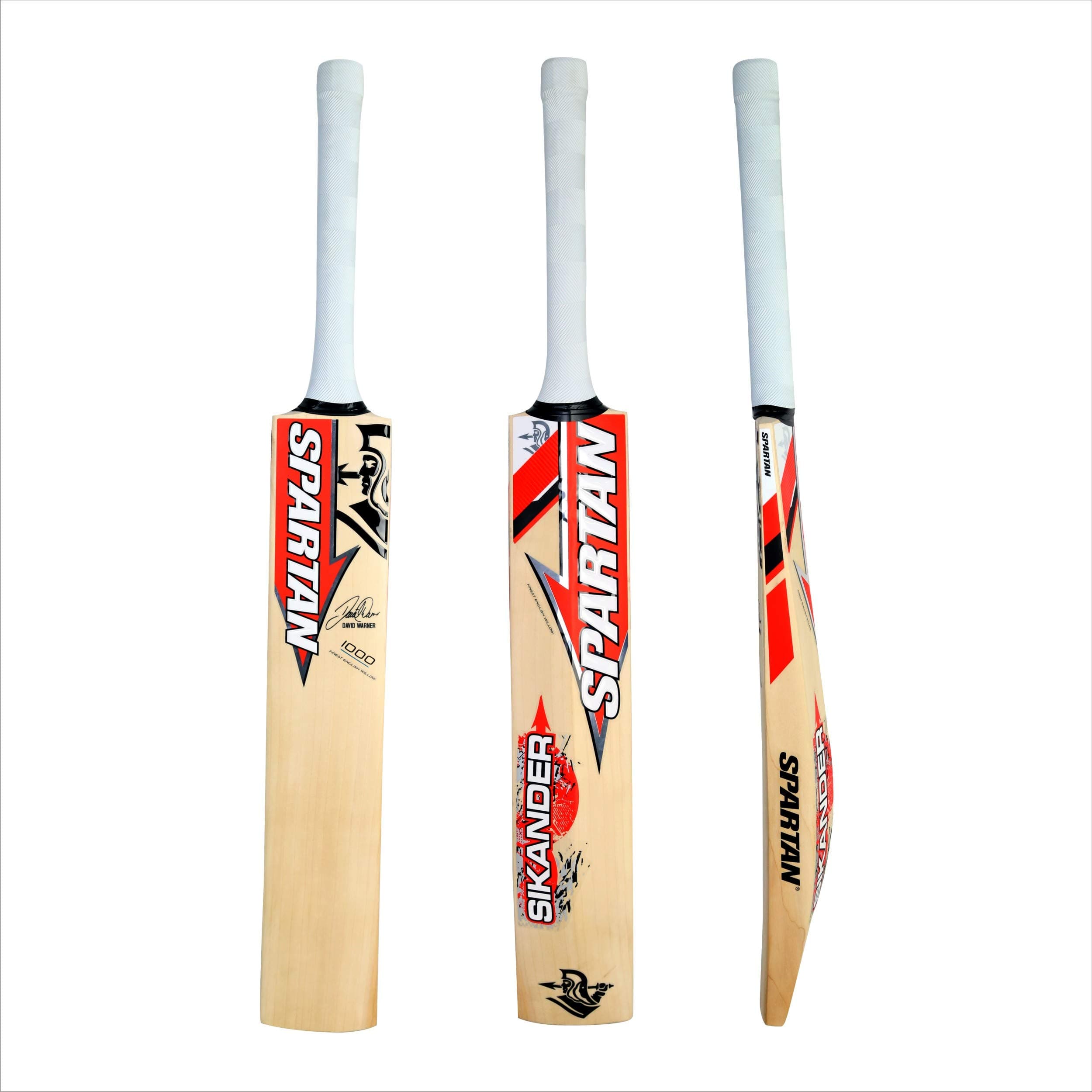 Spartan Sikander 1000 English-Willow Cricket Bat, Short Handle
