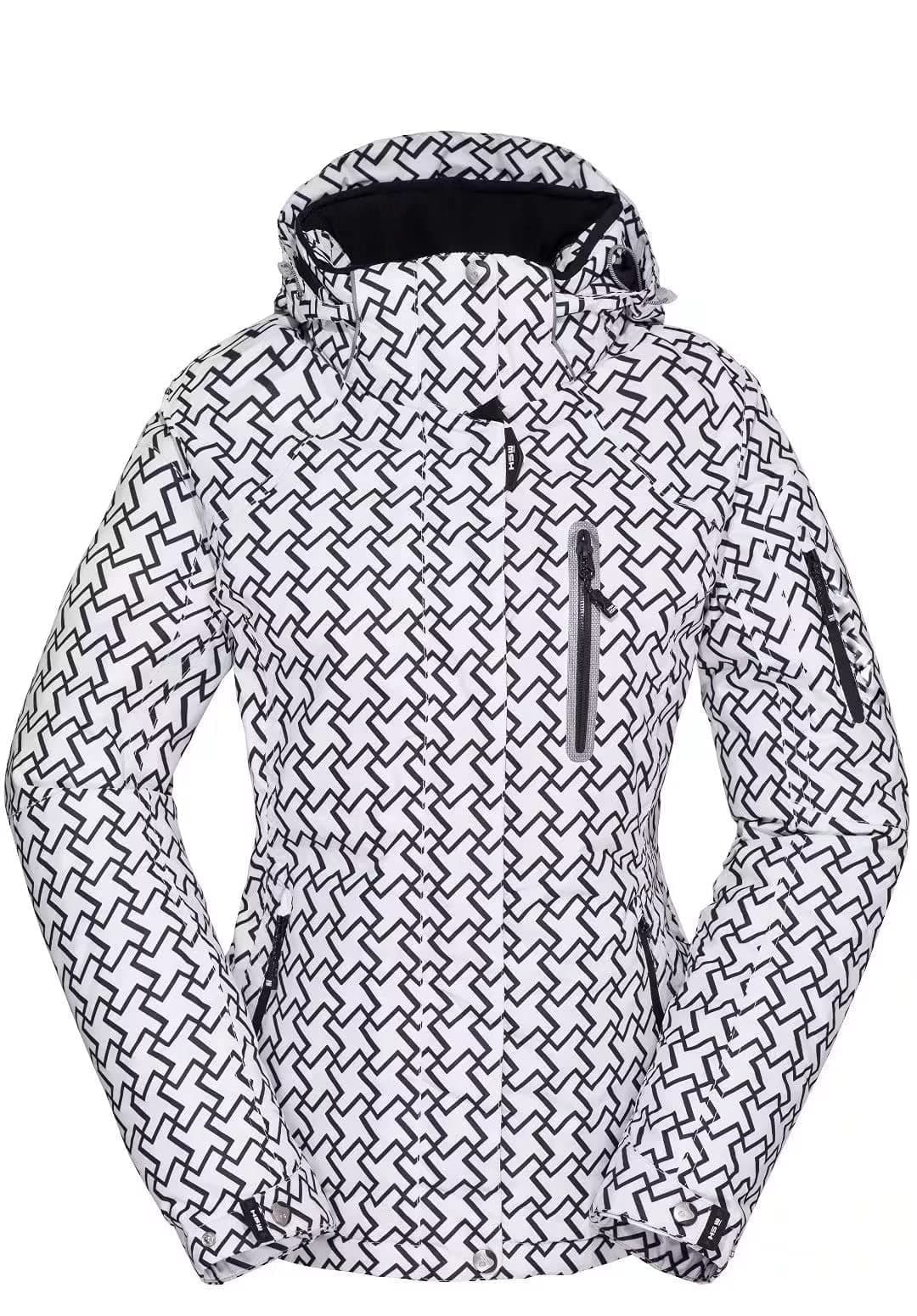 HSW Womens Ski Jacket Girl Winter Coat Outdoor Sport Womens Winter Jacket Snow Jackets for Women