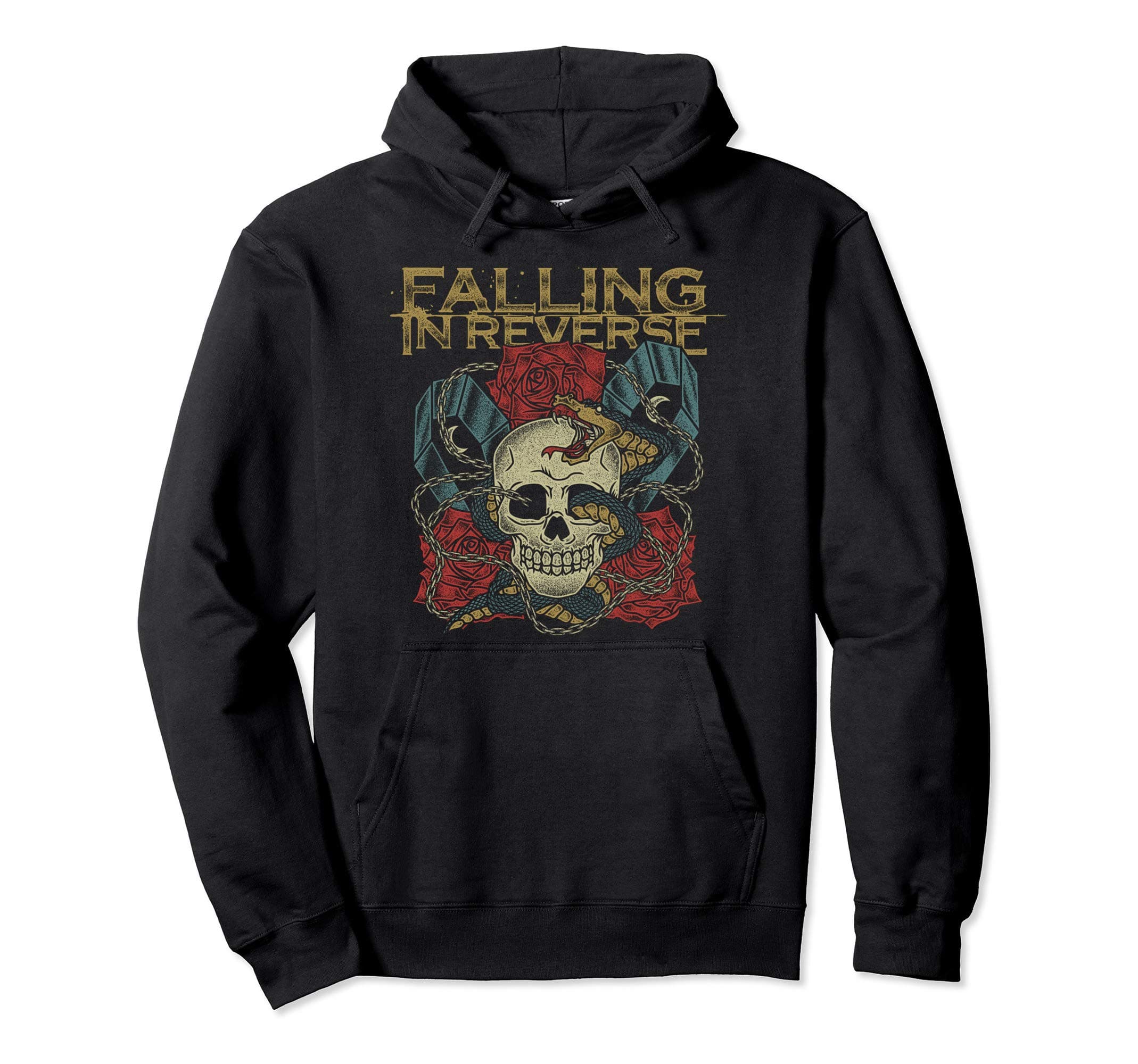 Falling In Reverse - Official Merchandise - The Death Pullover HoodieOEKO-TEX STANDARD 100