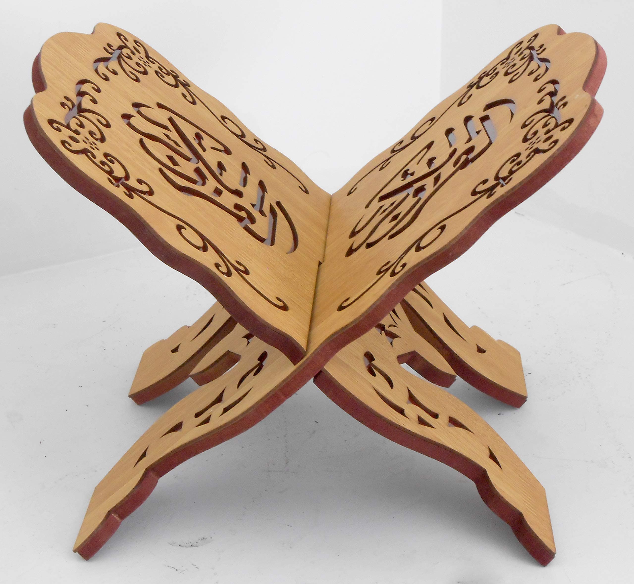 2000 Islamic Muslim Quran Book Holder – Wood Stand for Quran/Home Decorative