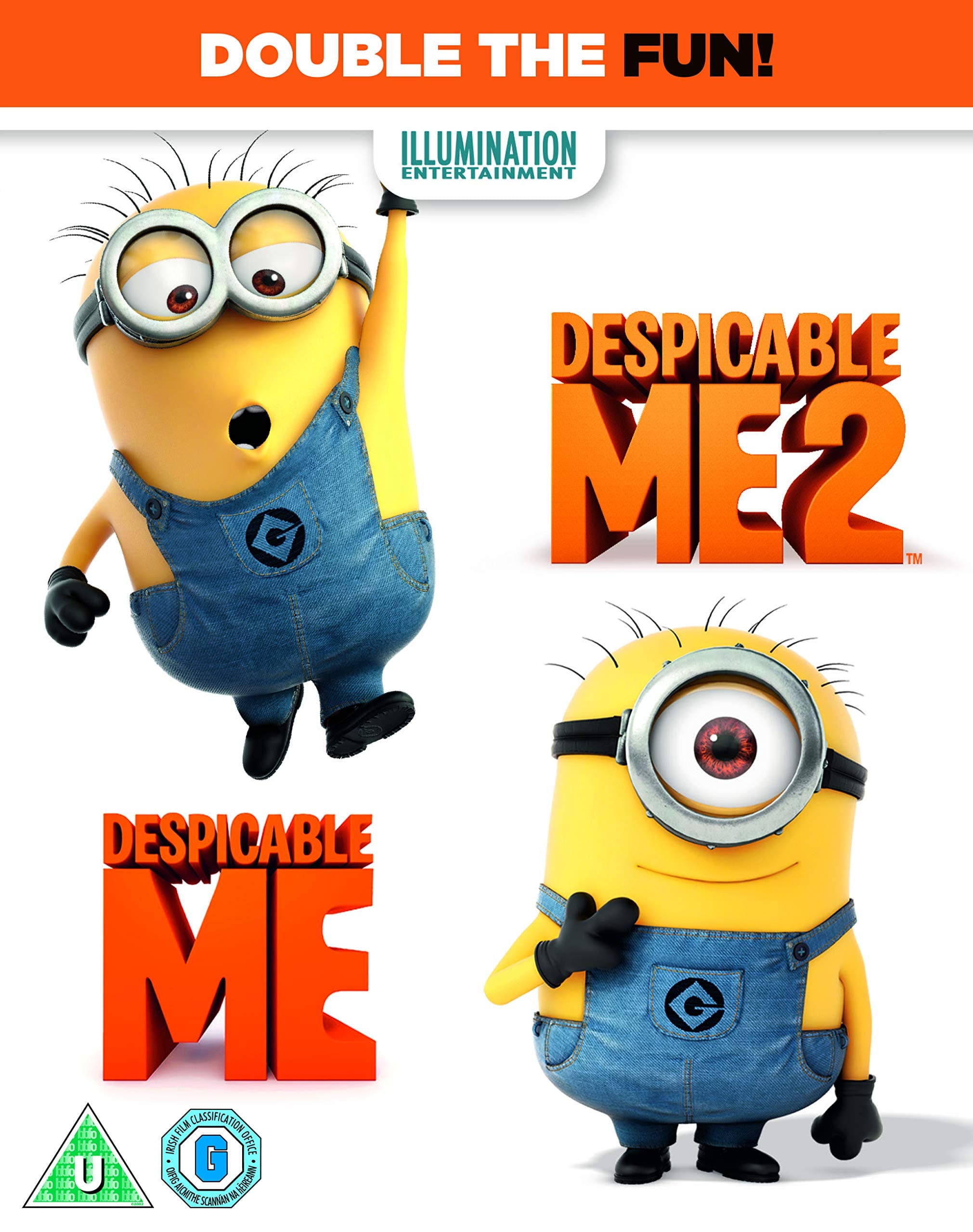 Despicable Me / Despicable Me 2 [Blu-ray] [2013] [Region Free]