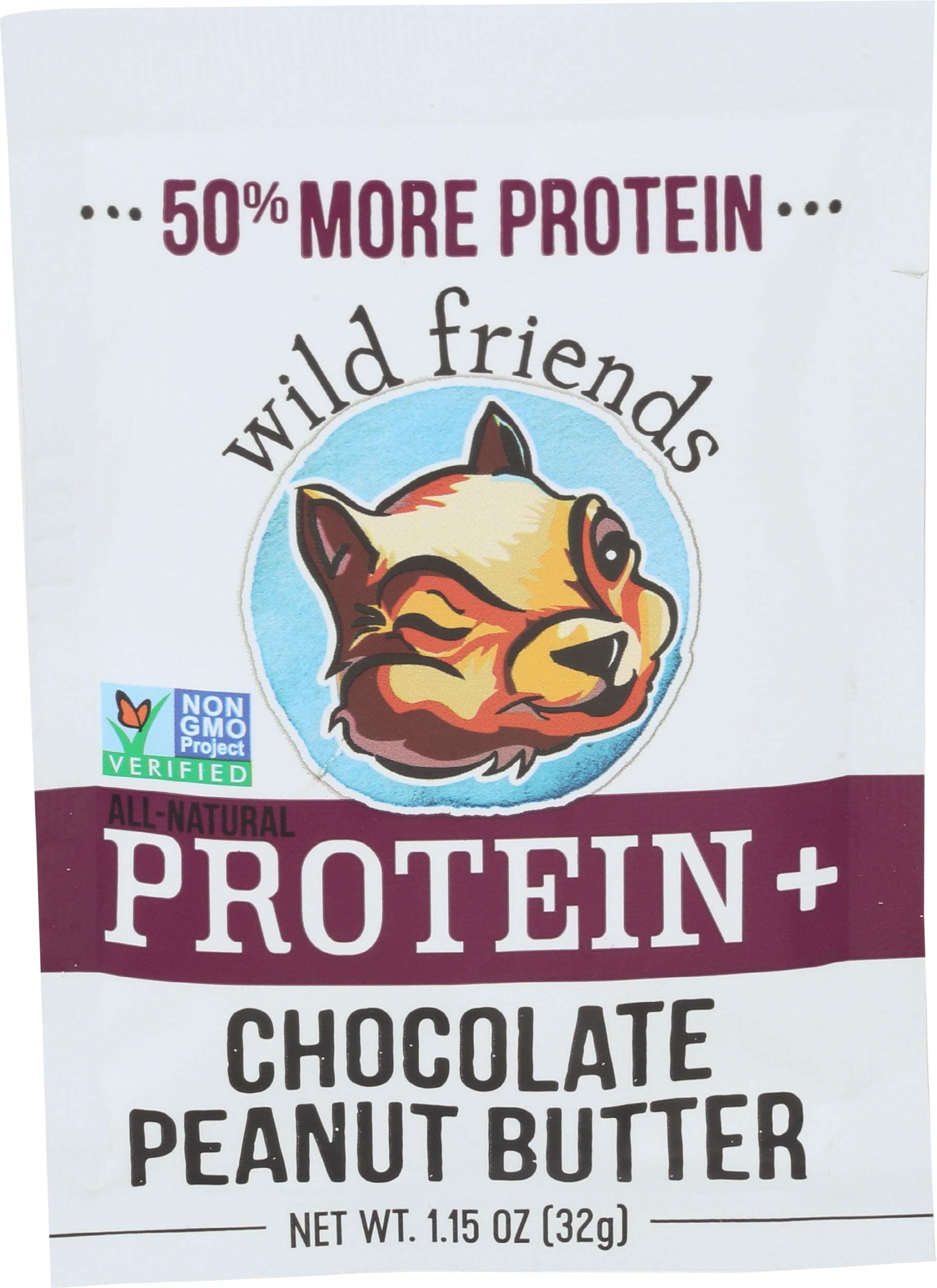 Wild Garden Wild Friends Peanut Butter Chocolate Protein Packets, 1.14 oz