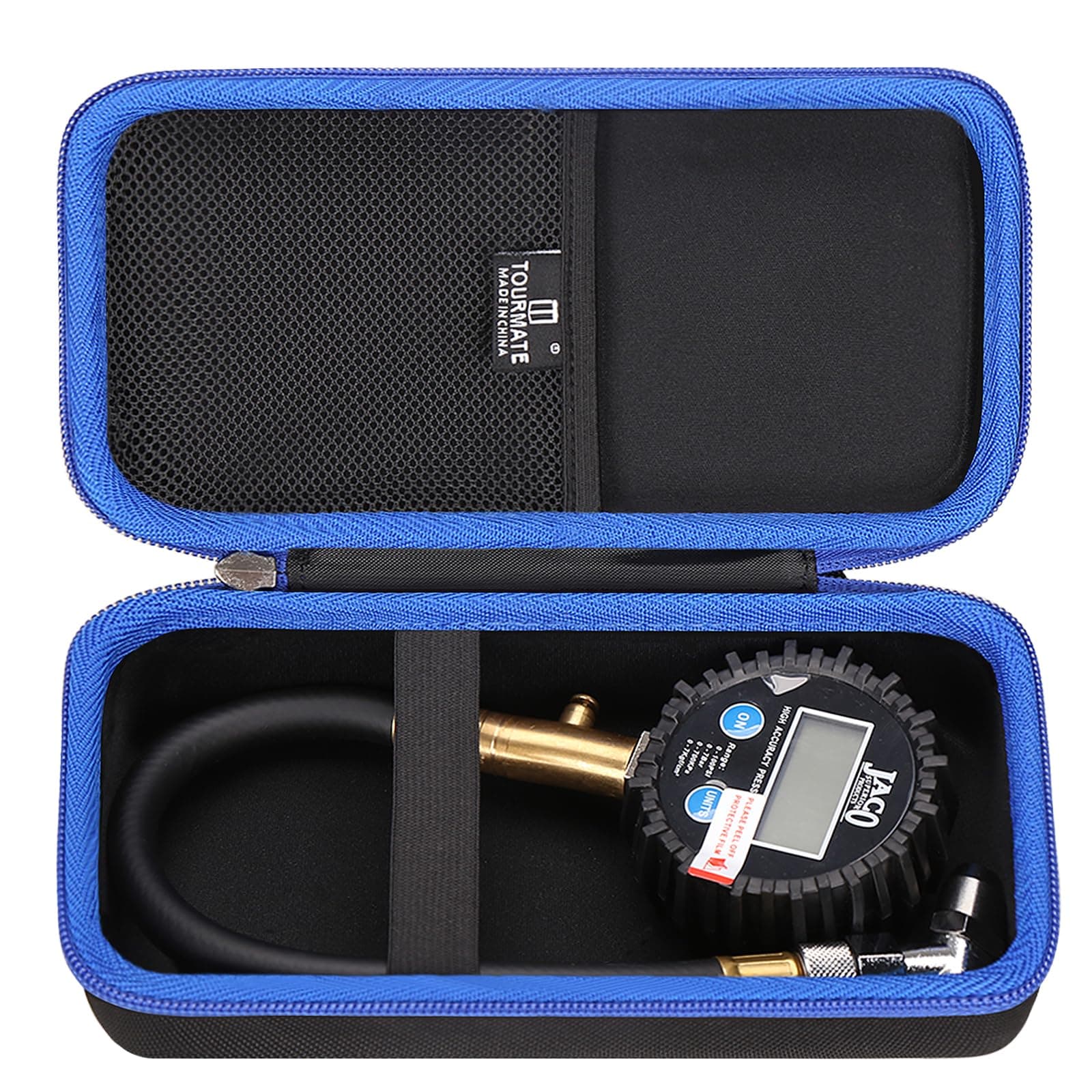 Hard Storage Case for JACO Superior Products/TIRETEK/AetralYB/ETENWOLF/VONDIOR Tire Pressure Gauge,Travel Case for Professional Accuracy - 60/100/200 PSI (Only Box)