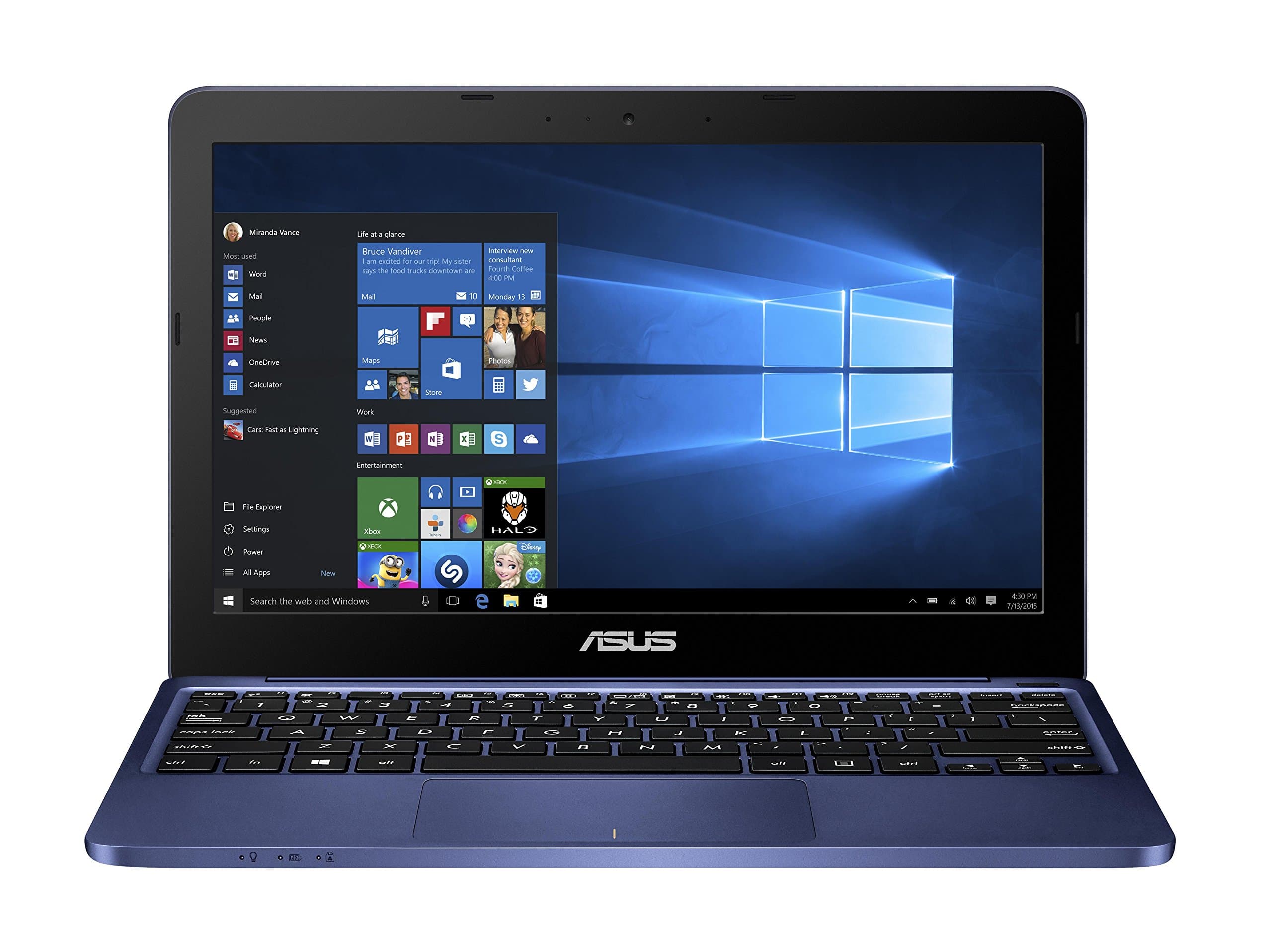 ASUS EEEBOOK E200HA-US01-BL 11.6" Laptop