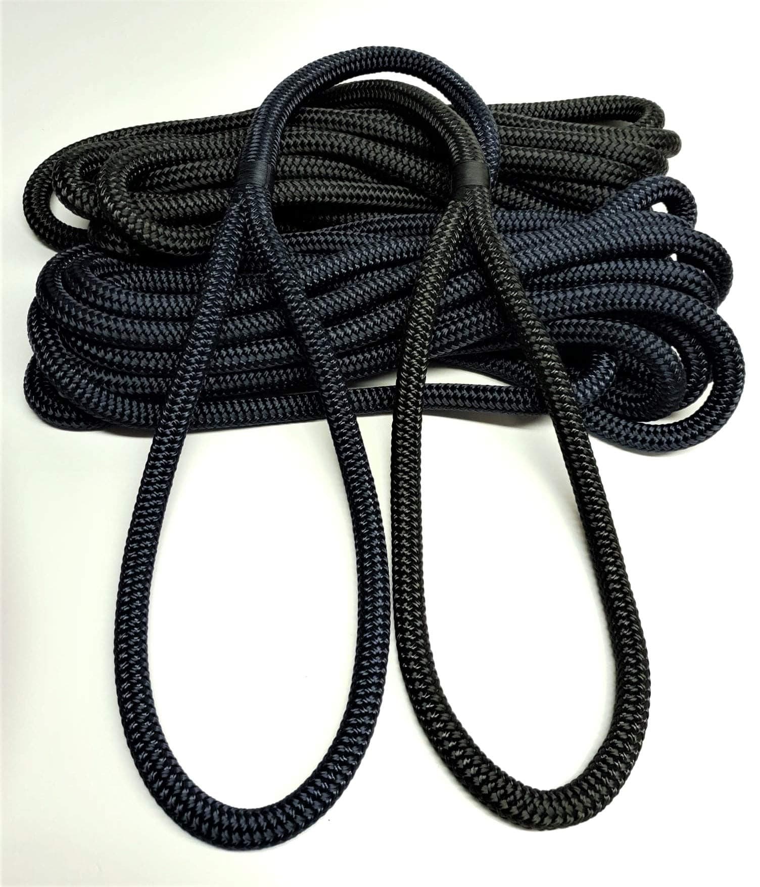 ROTA MARINEDouble Braid 14mm Dockline Polyester Braid on Braid Spliced Mooring rope Dock Lines READY TO USE