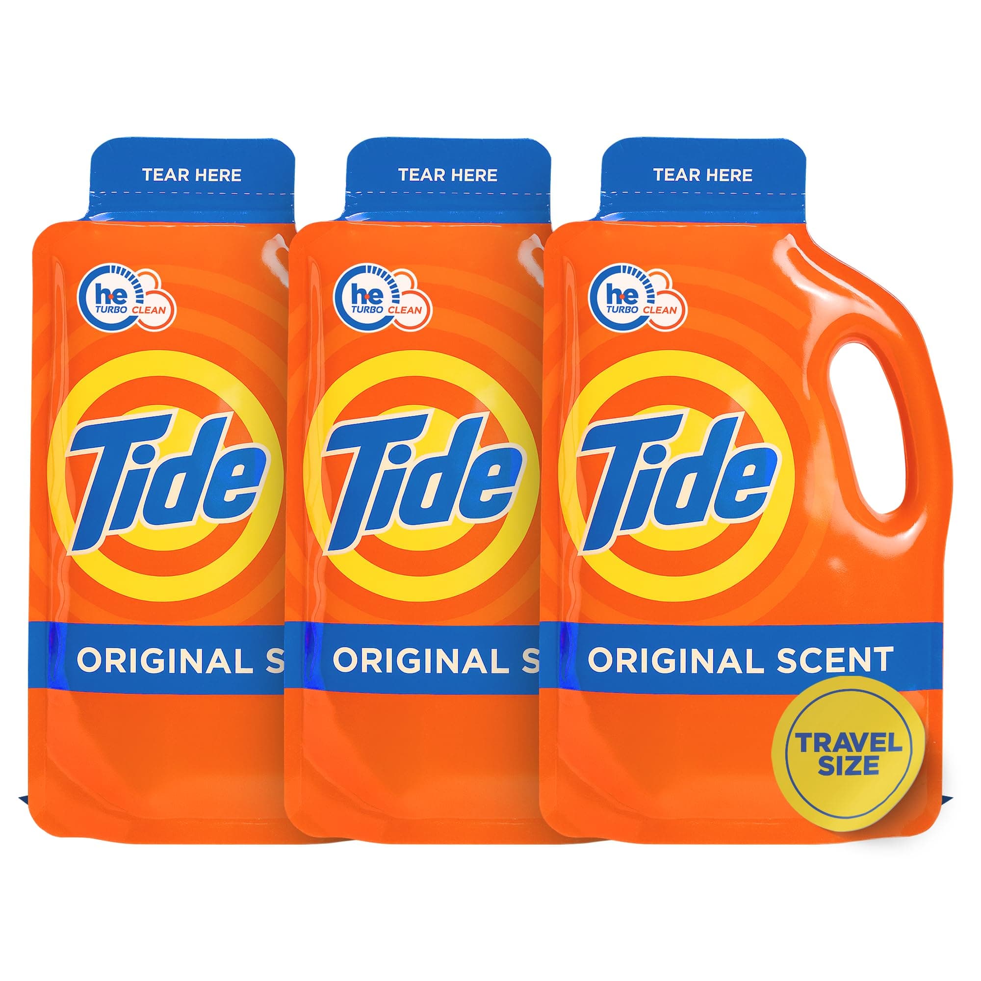 Tide Load Liquid Detergent, 3-Count