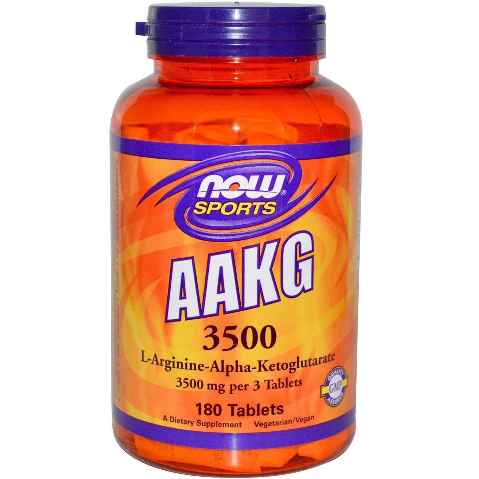 Now Foods AAKG 3500 - 180 Tabs 2 Pack
