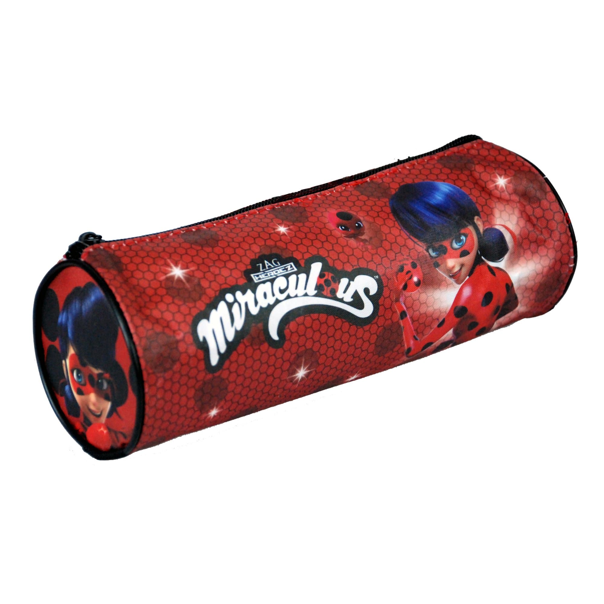 ZAG Heroez® Official Miraculous Ladybug Junior Pencil Case Pouch for Girls Back to School Bag 22 x 8cm for Children Aged 3+ Years Official Licensed ZAG Heroez Back to School Range