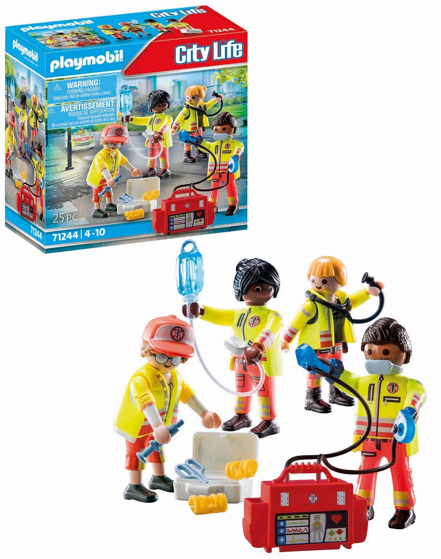 City Life 71244 Rescue Team, Toy for Children from 4 Years