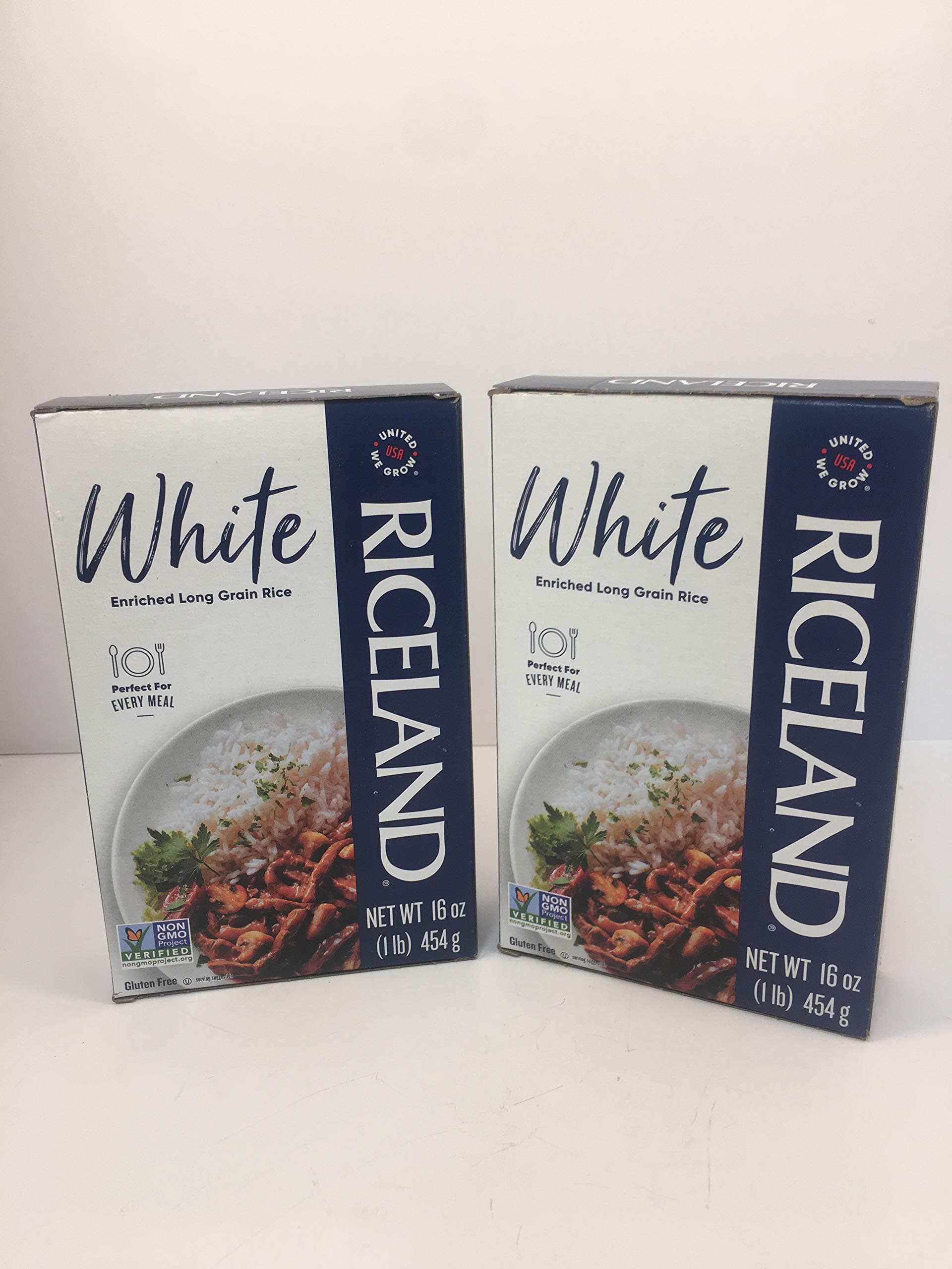 RicelandExtra Long Grain White Rice 16 Oz (Pack of 2)